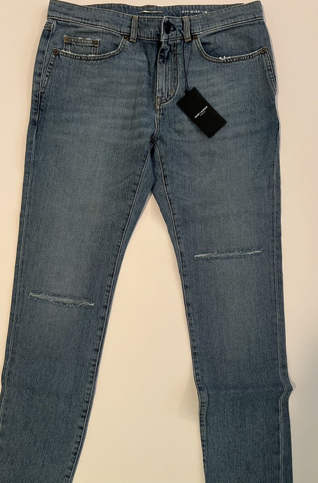 Saint Laurent Paris Saint laurent ripped knee Jeans Size US 32 / EU 48 - 1 Thumbnail