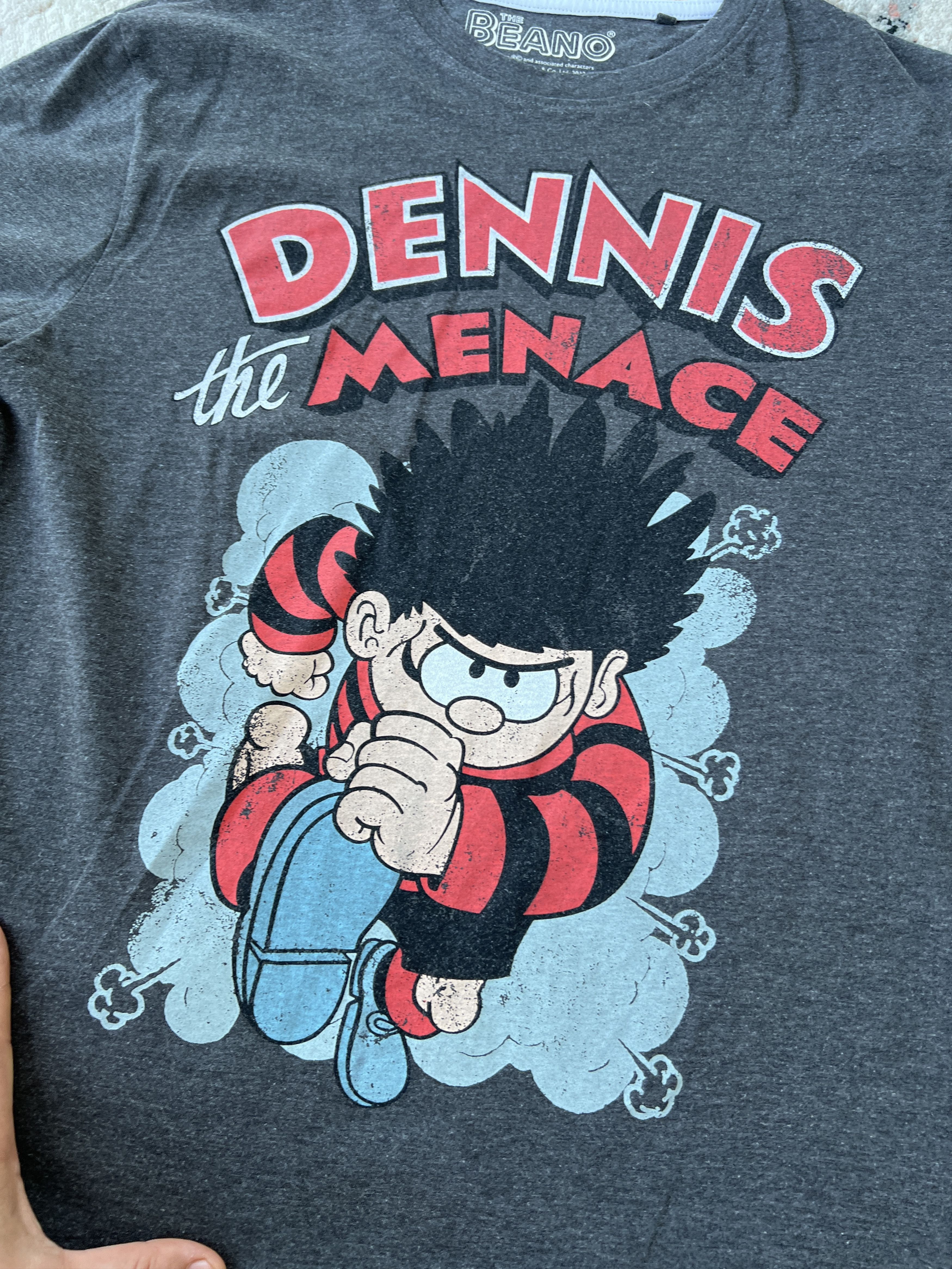 Cartoon Network The Beano Dennis The Menace Tee Size US M / EU 48-50 / 2 - 2 Thumbnail