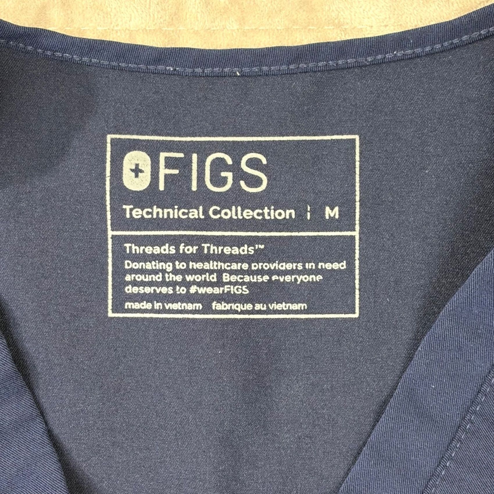 Vintage FIGS Top M Catarina One Pocket Scrub Navy Technical Collection FW1000 Mens Size US M / EU 48-50 / 2 - 3 Thumbnail