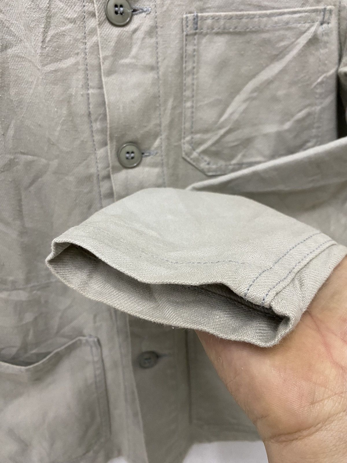 Issey Miyake Zucca Travail Button Chore Jacket Size US S / EU 44-46 / 1 - 7 Thumbnail
