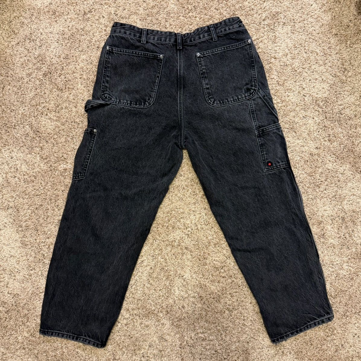 Rhude × Zara Carpenter Distressed Denim Jeans Rhude x Zara Rhuigi Size US 32 / EU 48 - 2 Thumbnail