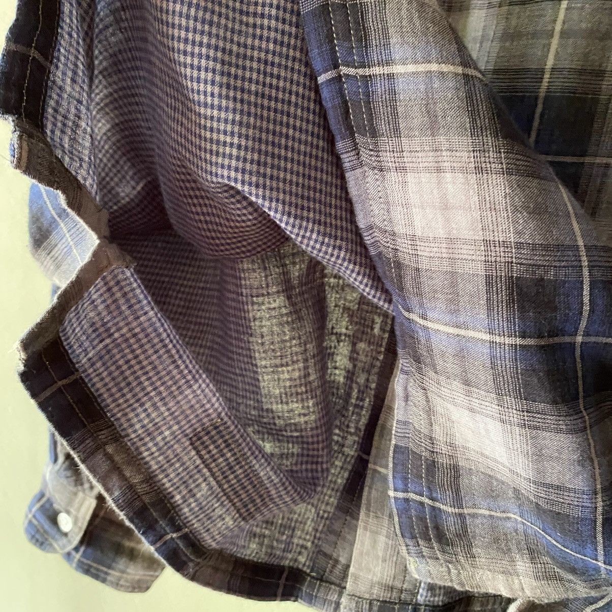 Neighborhood Neighborhood MEDIUM-REGULAR Navy Plaid Flannel Shirt Size US M / EU 48-50 / 2 - 22 Thumbnail