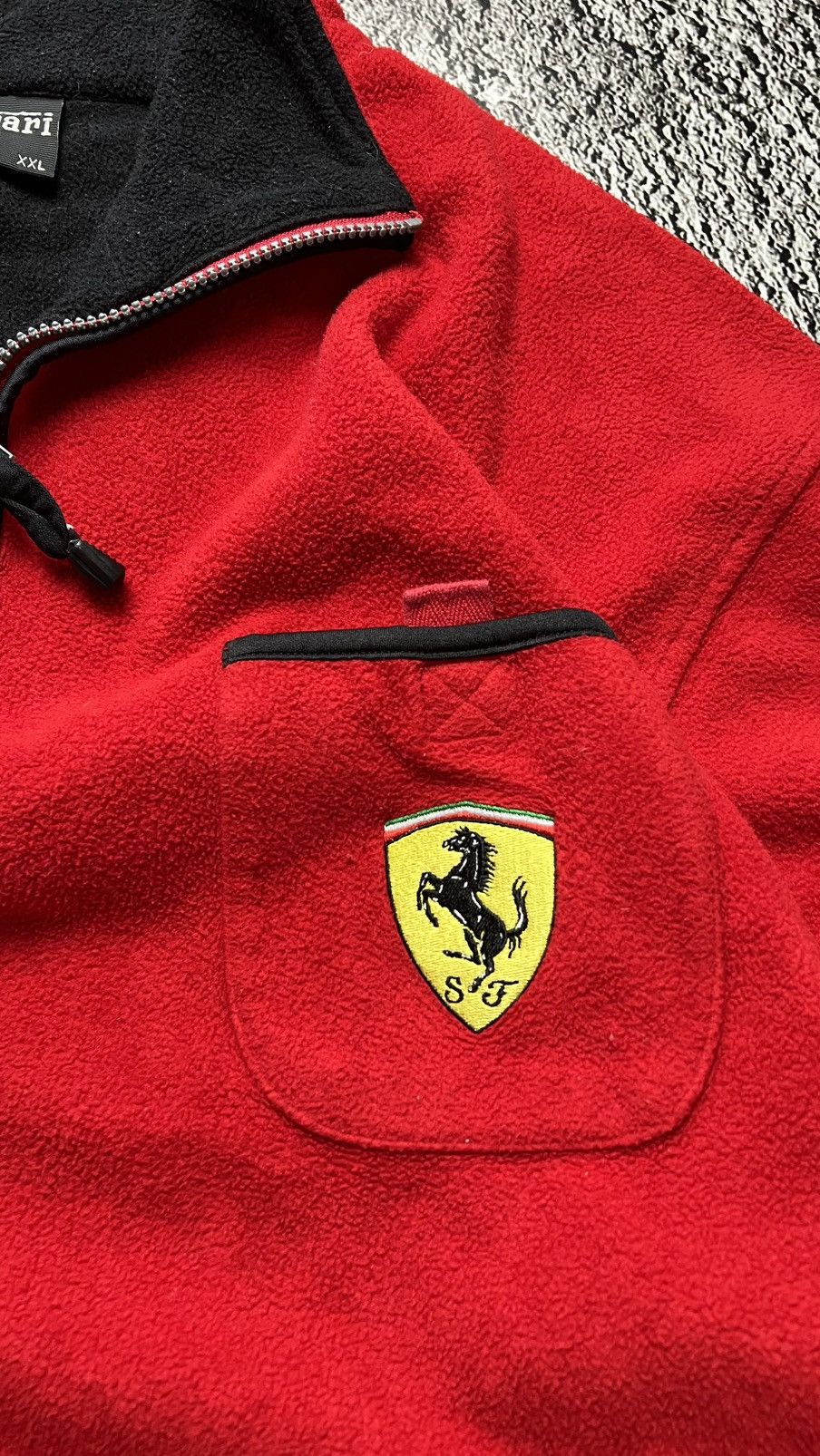 Ferrari 1999 Ferrari official licensed vintage fleece halfzip jacket Size US XXL / EU 58 / 5 - 4 Thumbnail