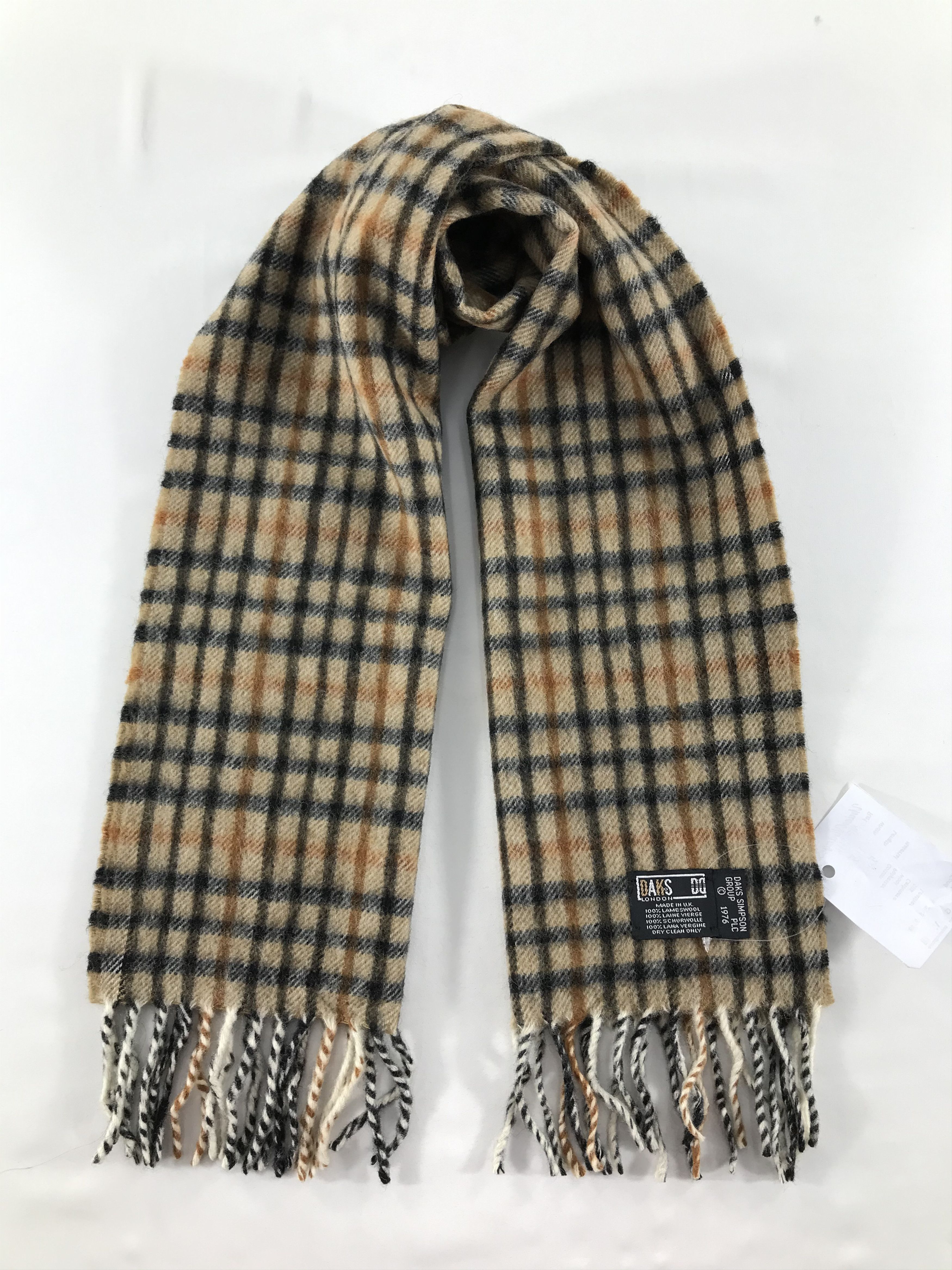DAKS Vintage Daks Scarf/Muffler/Neckwear MF1616 Size ONE SIZE - 1 Thumbnail