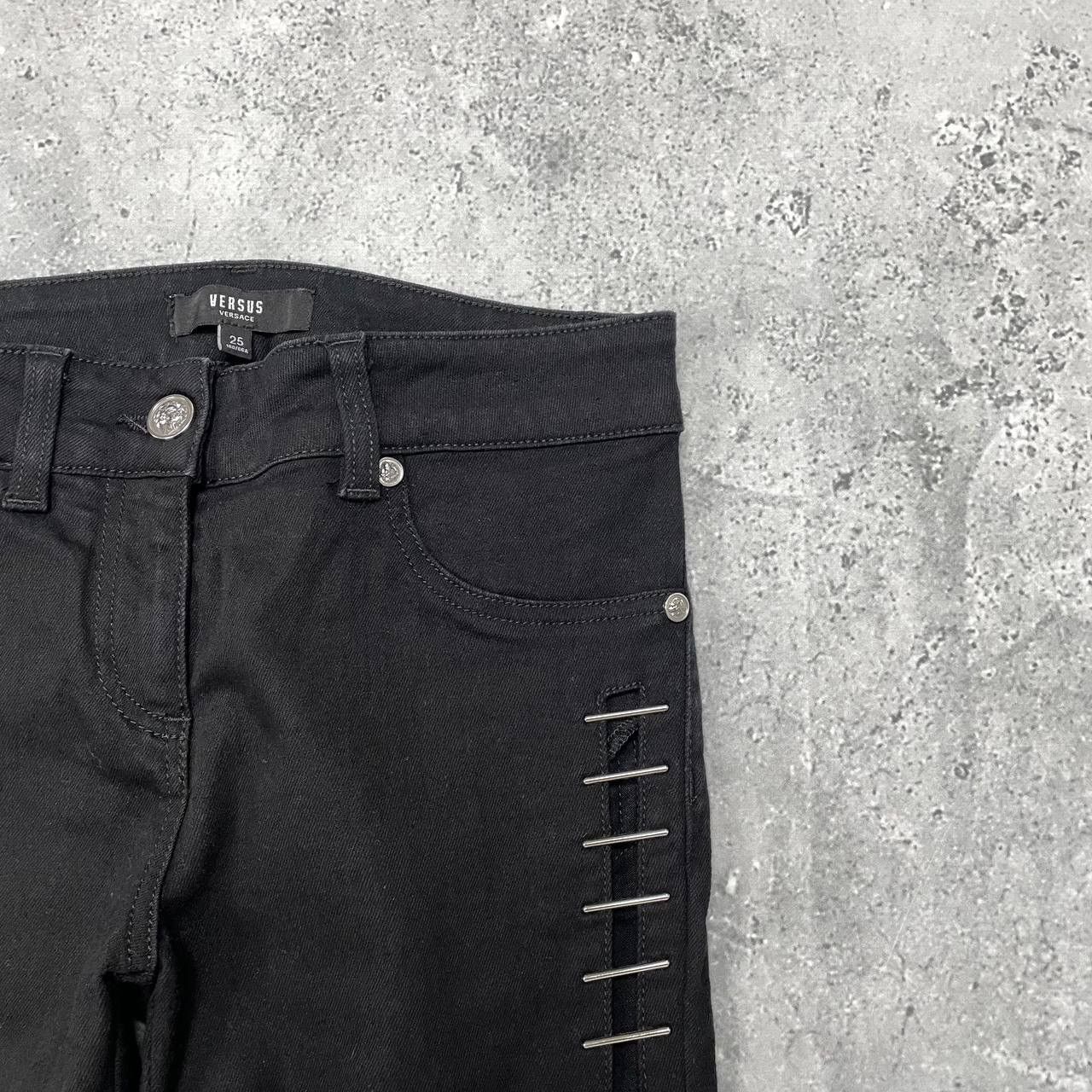 Versus Versace Versace Versus Slim Fit Jeans Women’s Black Size 25 Size 25" / US 0 / IT 36 - 6 Thumbnail