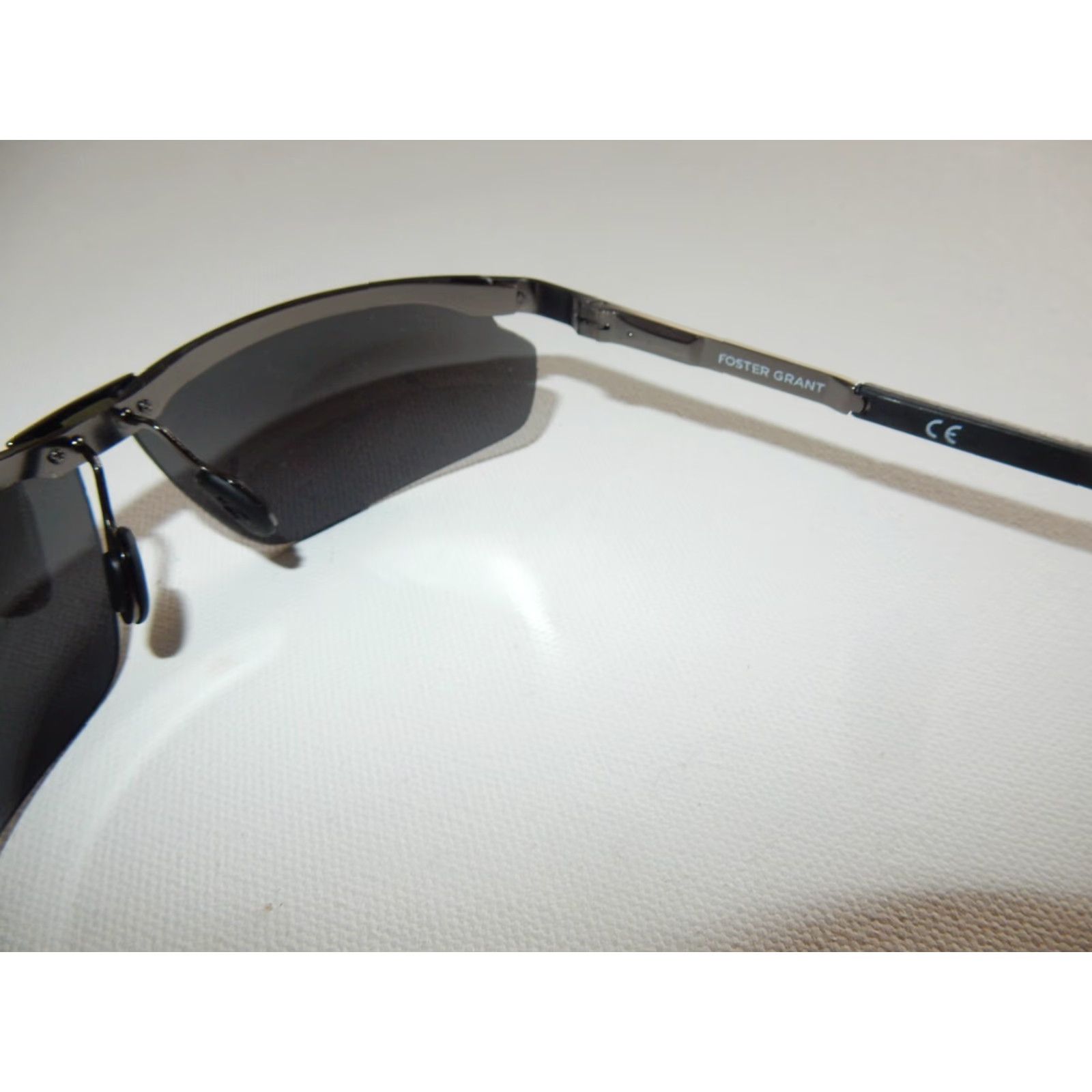 Vintage IRONMAN Polarized Sunglasses Men Silver Small Frame Accessories Size ONE SIZE - 6 Thumbnail