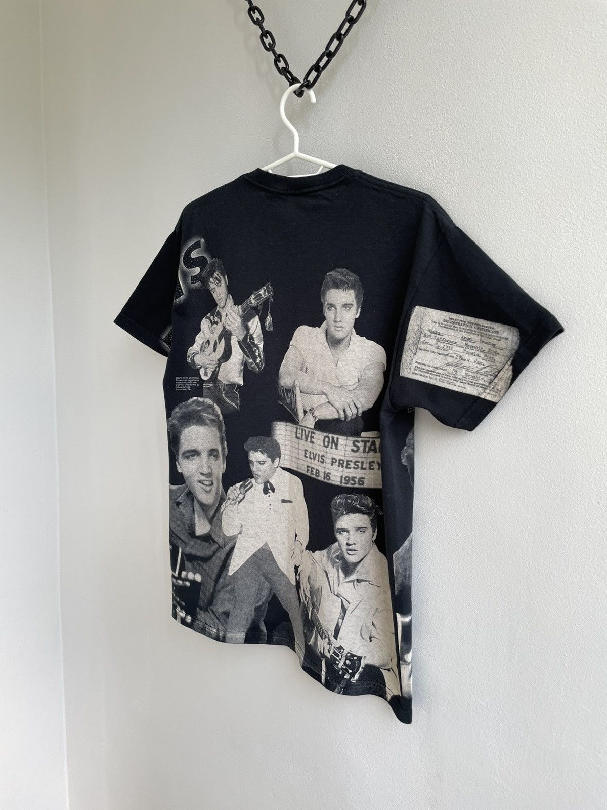 Vintage Elvis Presley Vintage T Shirt Tee Live On Stage 2000s Size US M / EU 48-50 / 2 - 10 Thumbnail