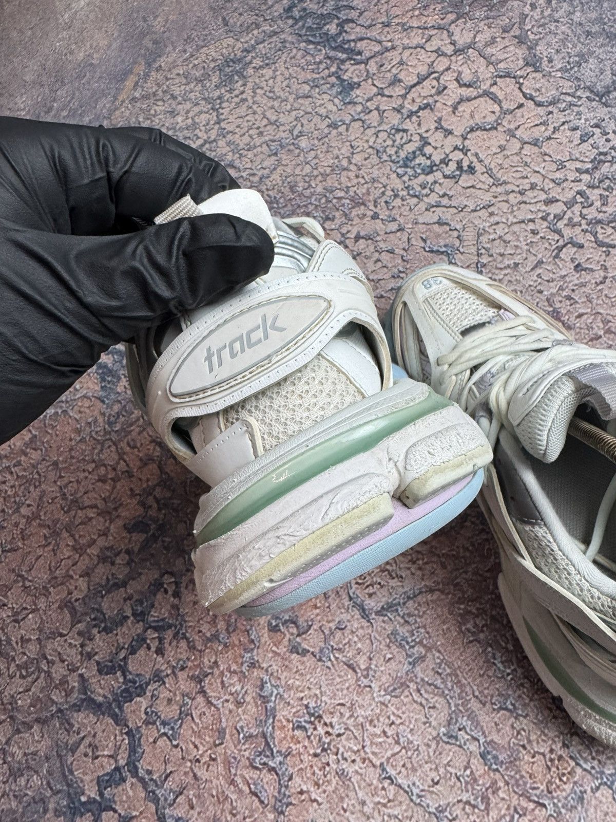 Balenciaga Womens Balenciaga Track Easter Size US 8 / IT 38 - 10 Thumbnail