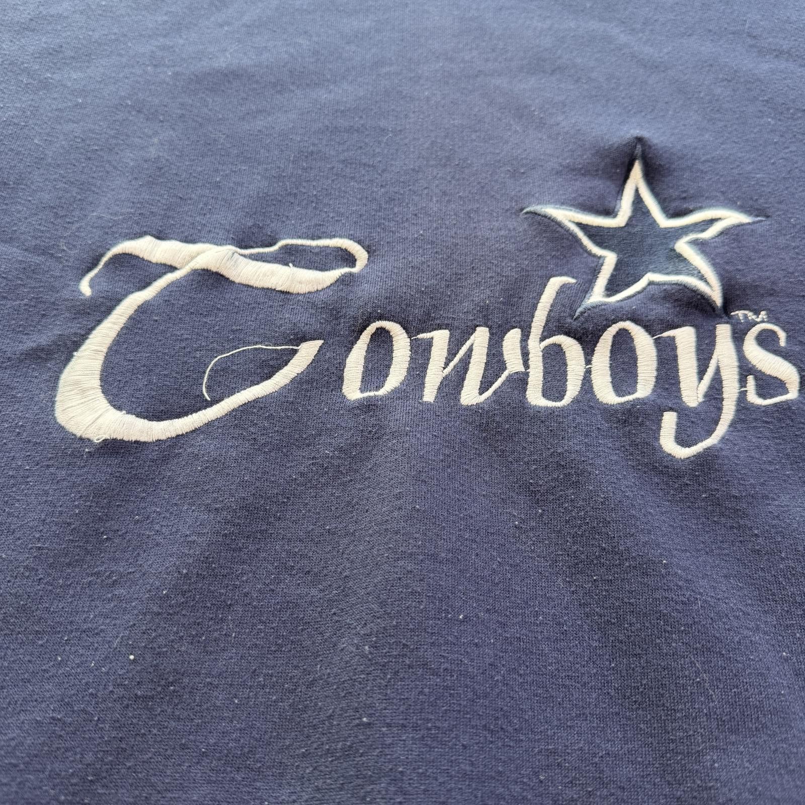 The Game Vintage 90s Dallas Cowboys Crewneck Sweatshirt Navy L Size US L / EU 52-54 / 3 - 5 Thumbnail