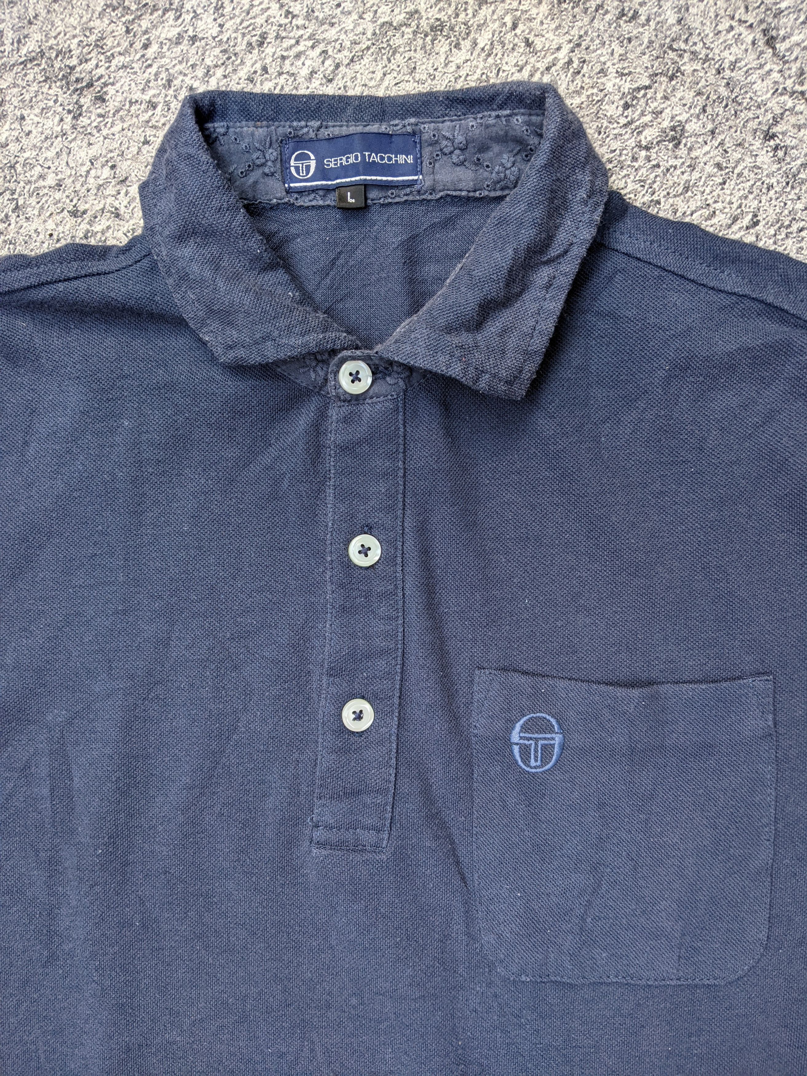 Sergio Tacchini Sergio Tacchini Polo Shirt Size L / US 10 / IT 46 - 2 Thumbnail