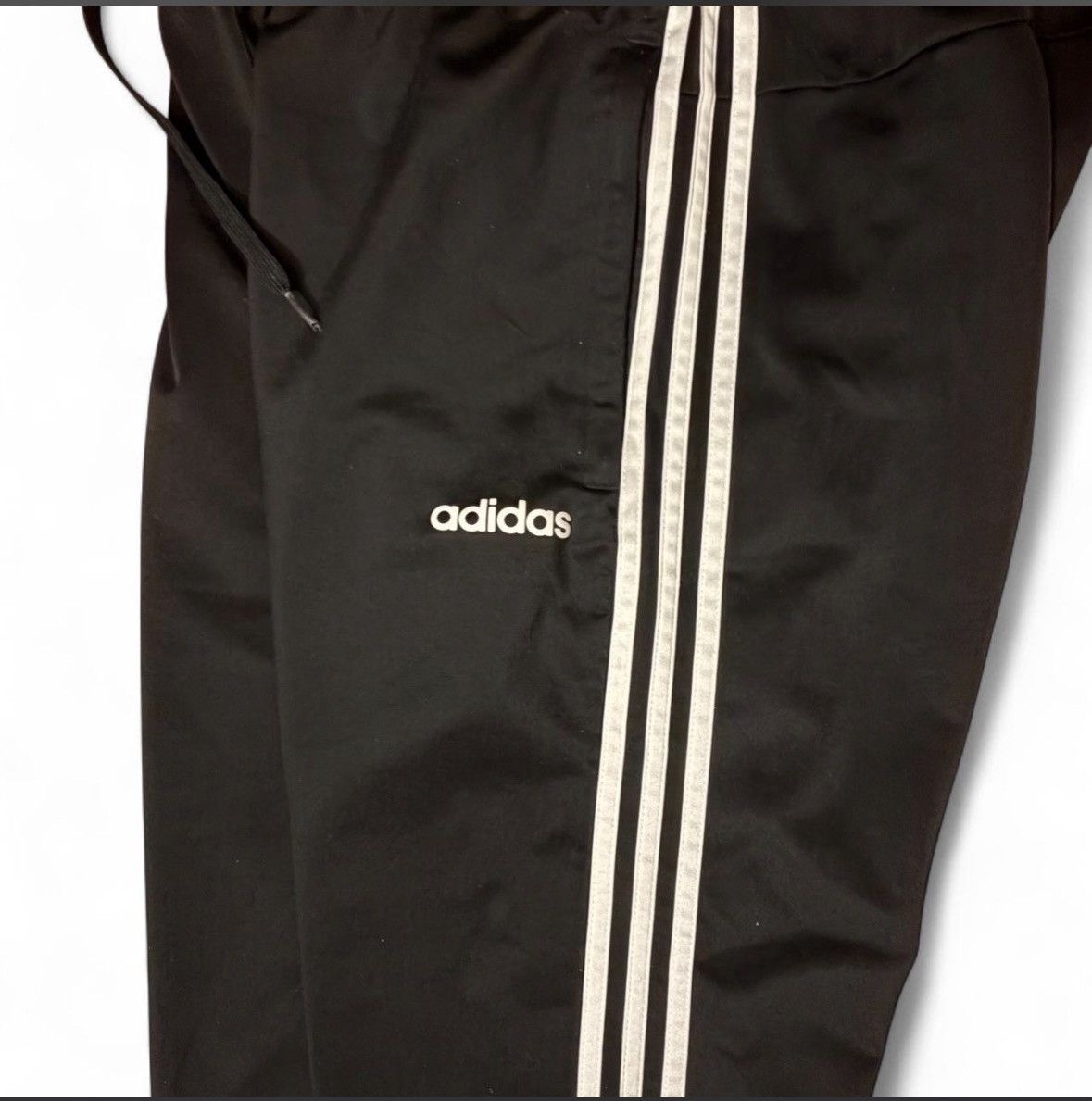 Adidas Adidas Black Track Pants Size US 32 / EU 48 - 4 Thumbnail