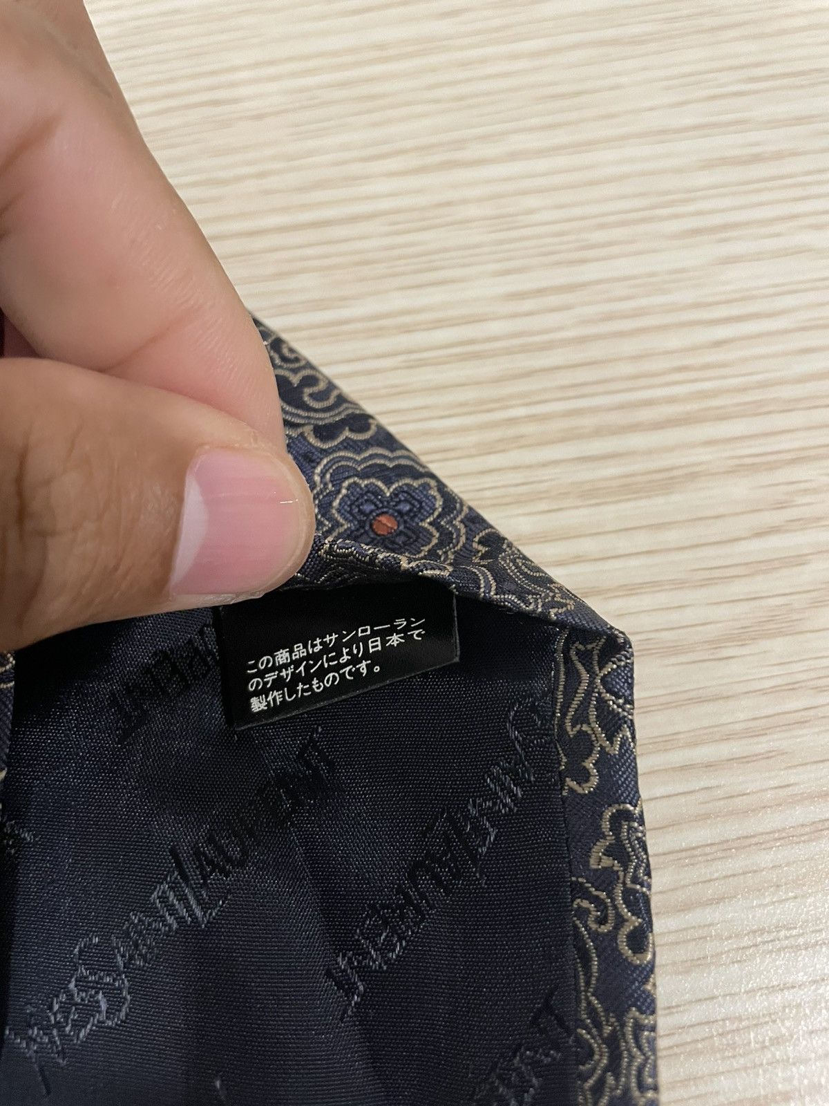 Yves Saint Laurent Yves Saint Lauren YSL Tie Paisley Design Size ONE SIZE - 4 Thumbnail