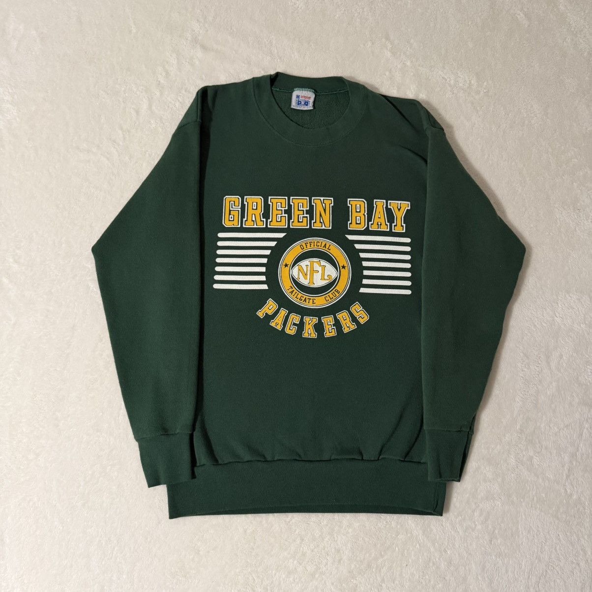 NFL 90s Vintage Green Bay Packers NFL Crewneck Sweatshirt Size US S / EU 44-46 / 1 - 1 Thumbnail