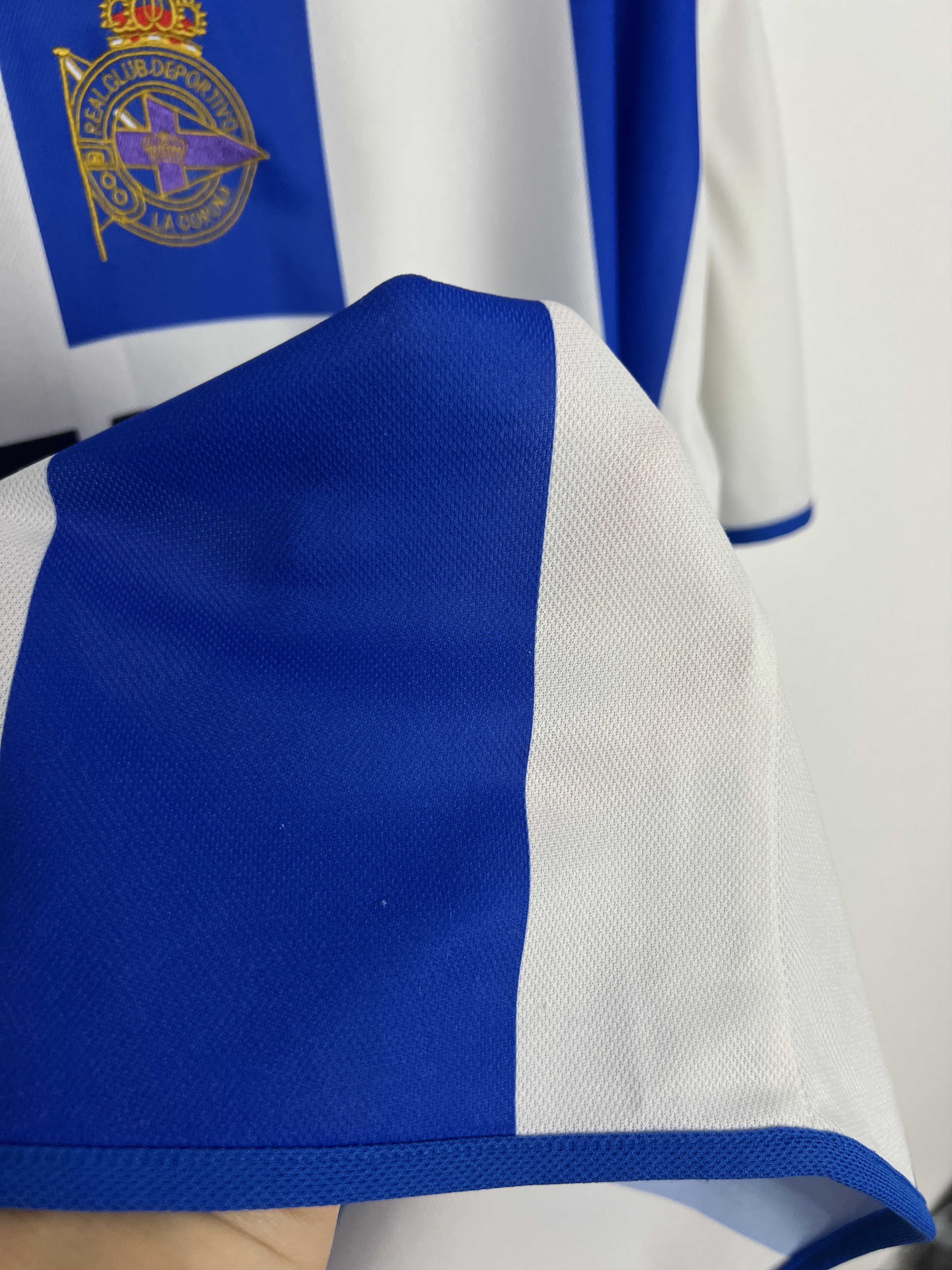 Joma Deportivo La Coruna Home football shirt Soccer Jersey Trikot Size US XXL / EU 58 / 5 - 6 Thumbnail