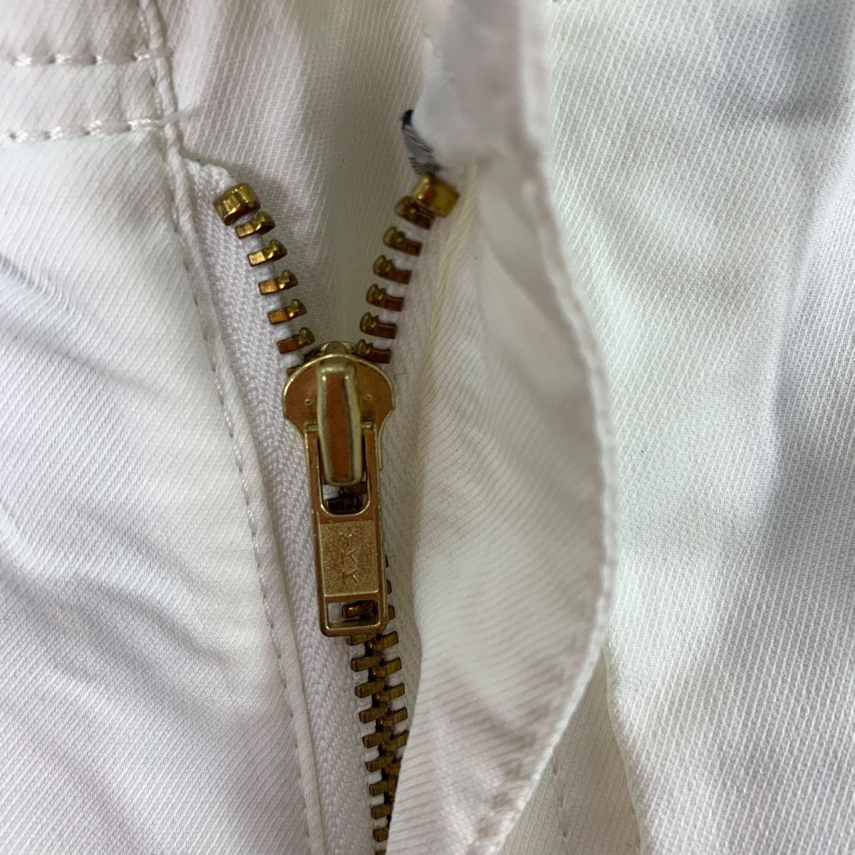 Vintage DANCE WITH DRAGON WHite colour cargo pants Size 30" / US 8 / IT 44 - 15 Thumbnail