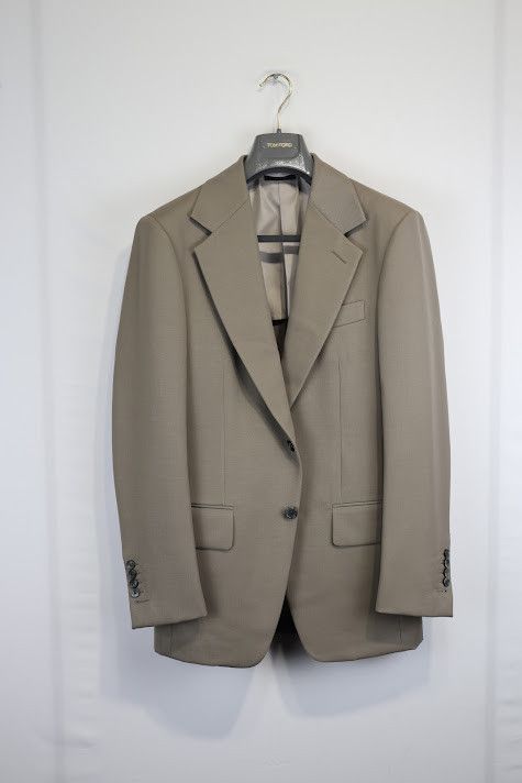 Tom Ford o1rshd1 Blazer Jacket in Light Brown Size US S / EU 44-46 / 1 - 1 Thumbnail
