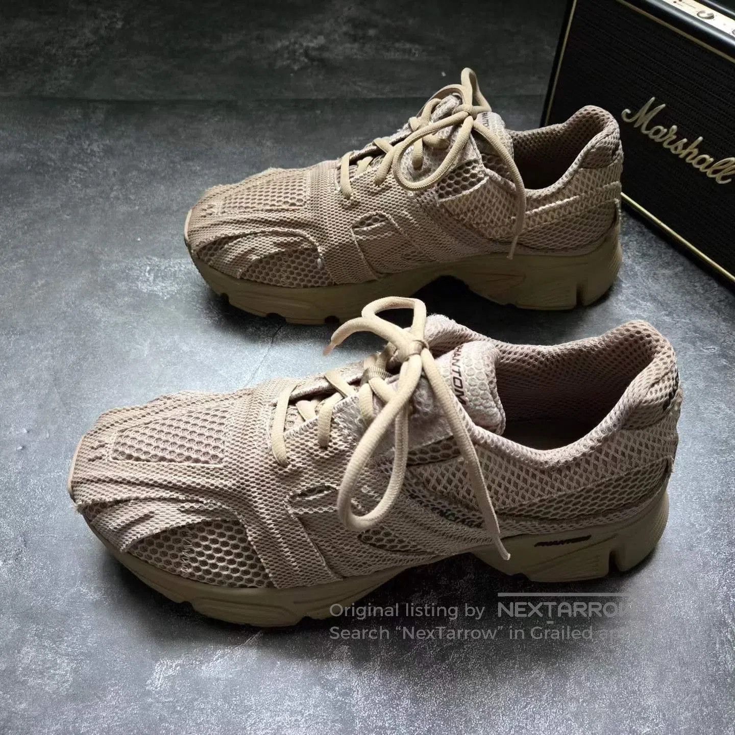 Balenciaga BALENCIAGA PHANTOM Desert Gray Sneakers. Size US 8 / EU 41 - 1 Thumbnail