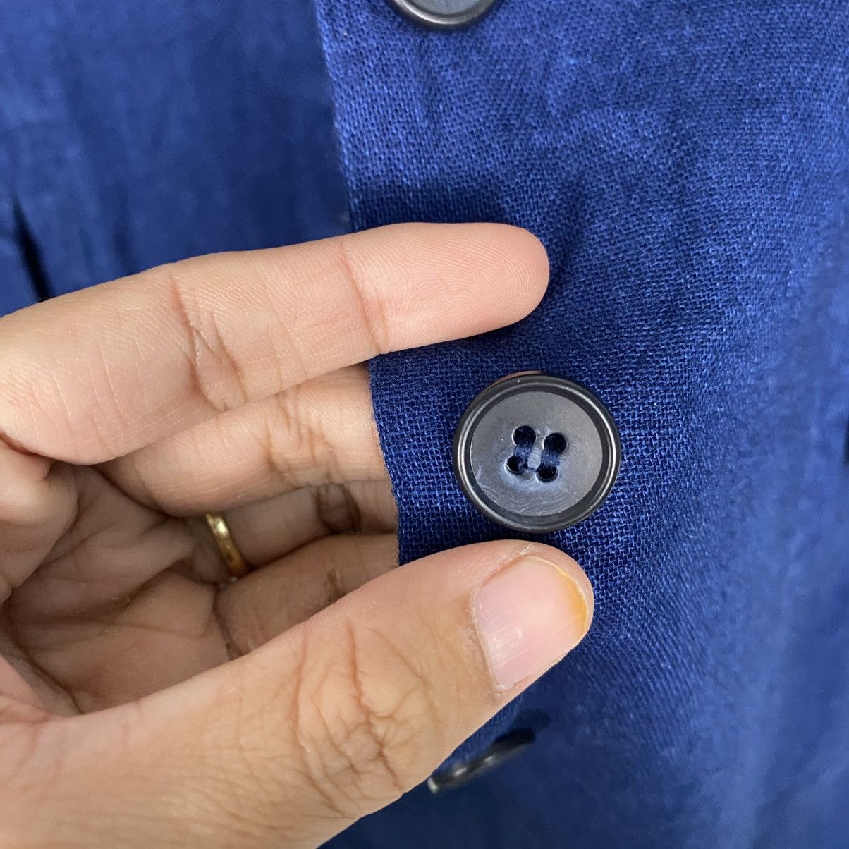 Kapital 📌Vintage Indigo Jacket Sissoko Design Blue Blue Onigiri Size US L / EU 52-54 / 3 - 17 Thumbnail