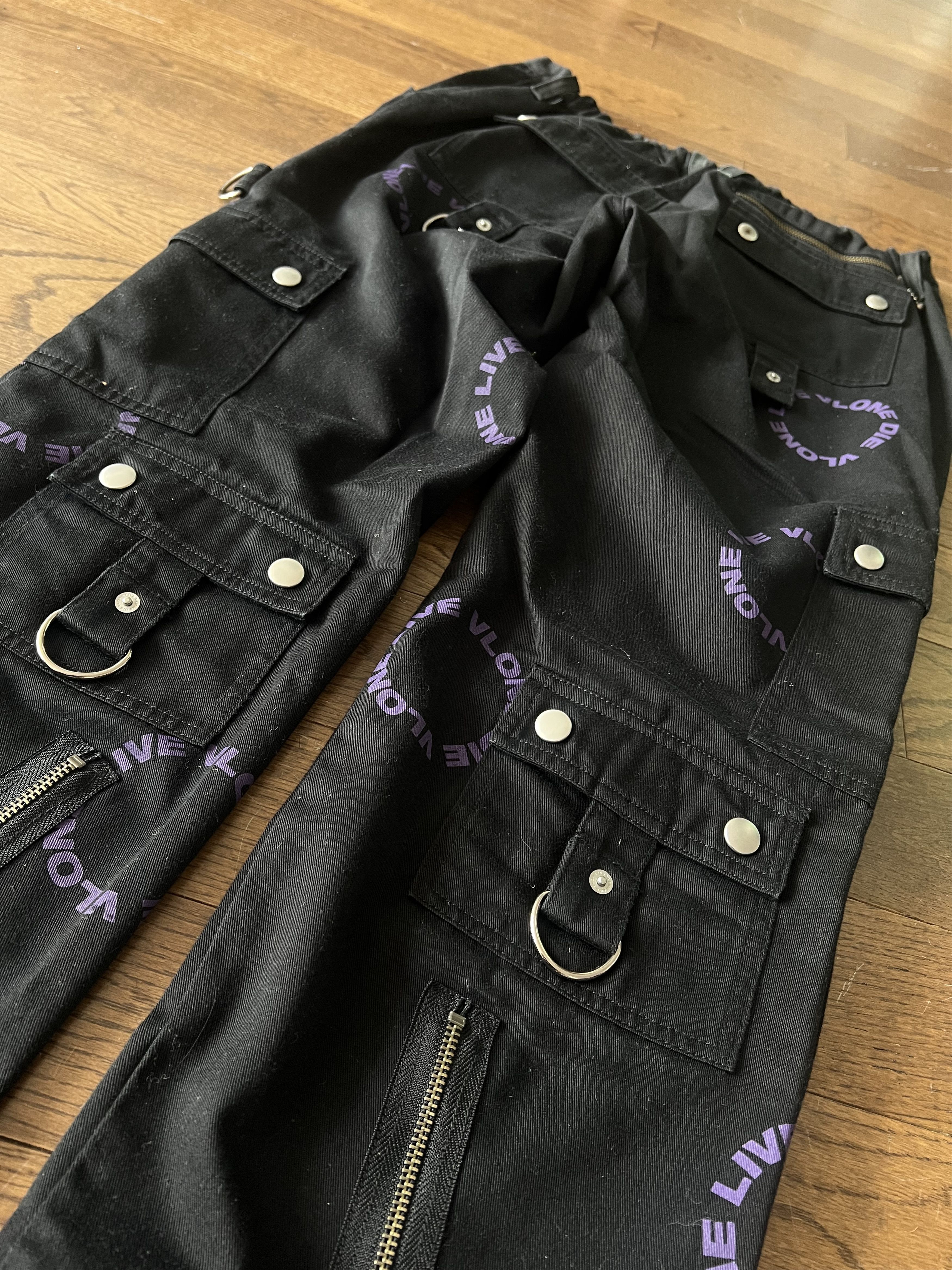 Vlone Vlone Live Die Bondage Black Pants Size US 34 / EU 50 - 4 Thumbnail