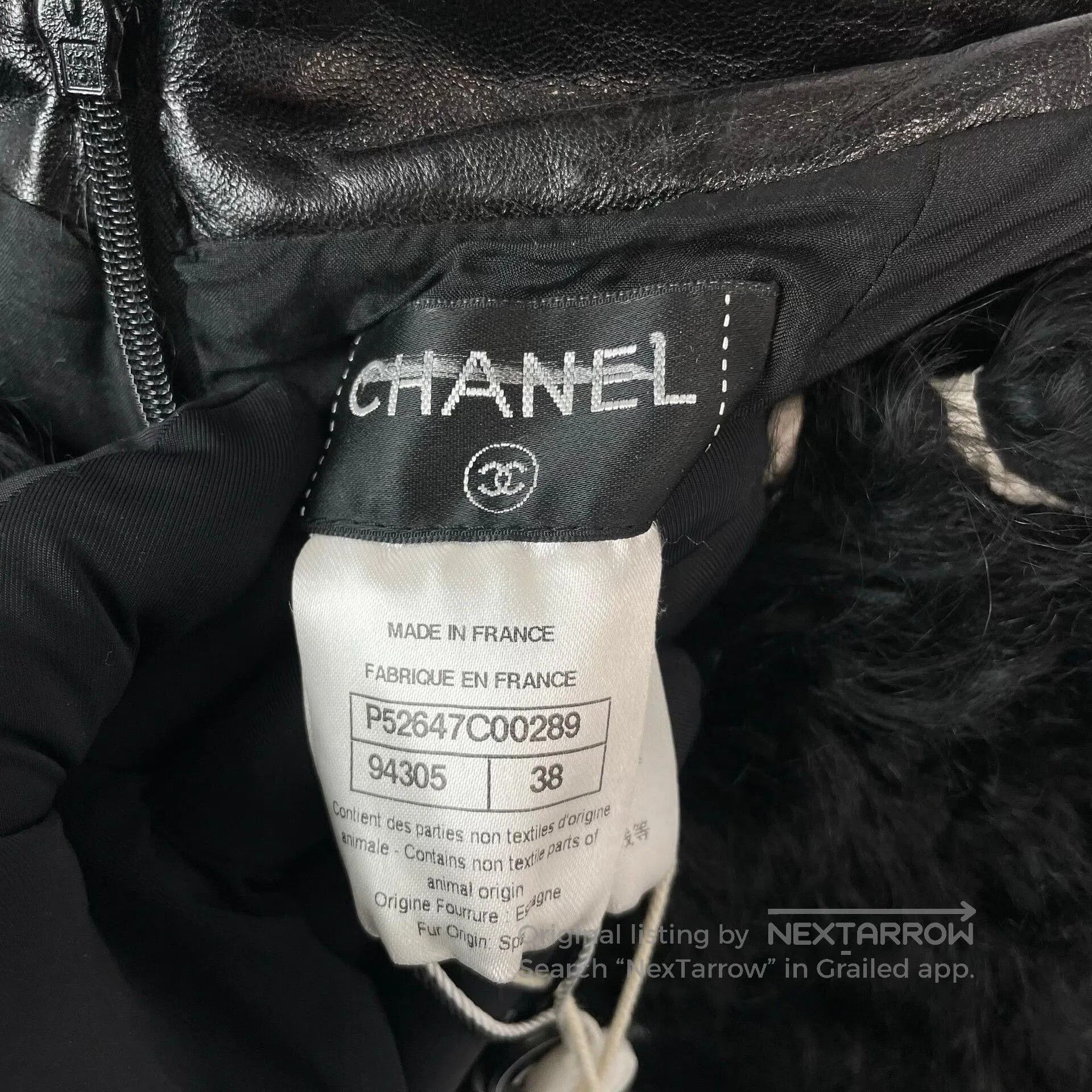 Chanel Chanel 15K Double. Size 37" - 3 Thumbnail