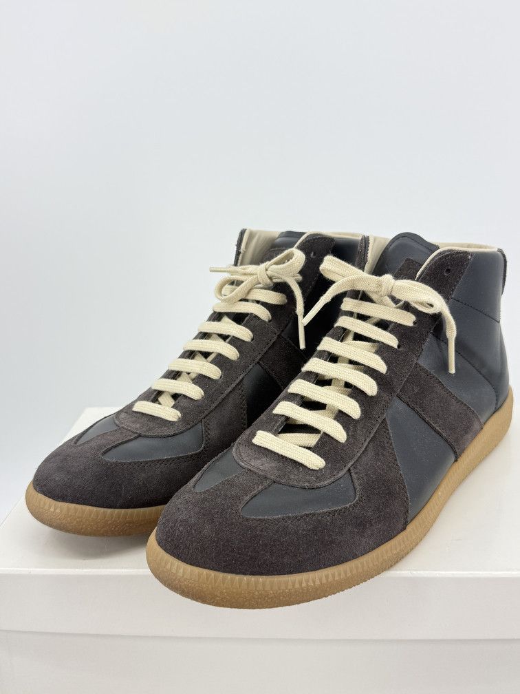 Maison Margiela GAT High Black Brown Size US 11 / EU 44 - 3 Thumbnail