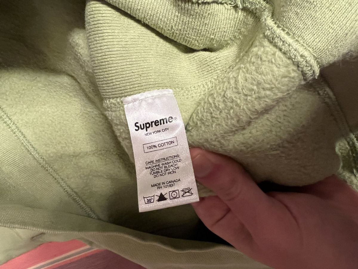 Supreme Supreme Box Logo Hooded Sweatshirt Sage Size US XL / EU 56 / 4 - 7 Thumbnail