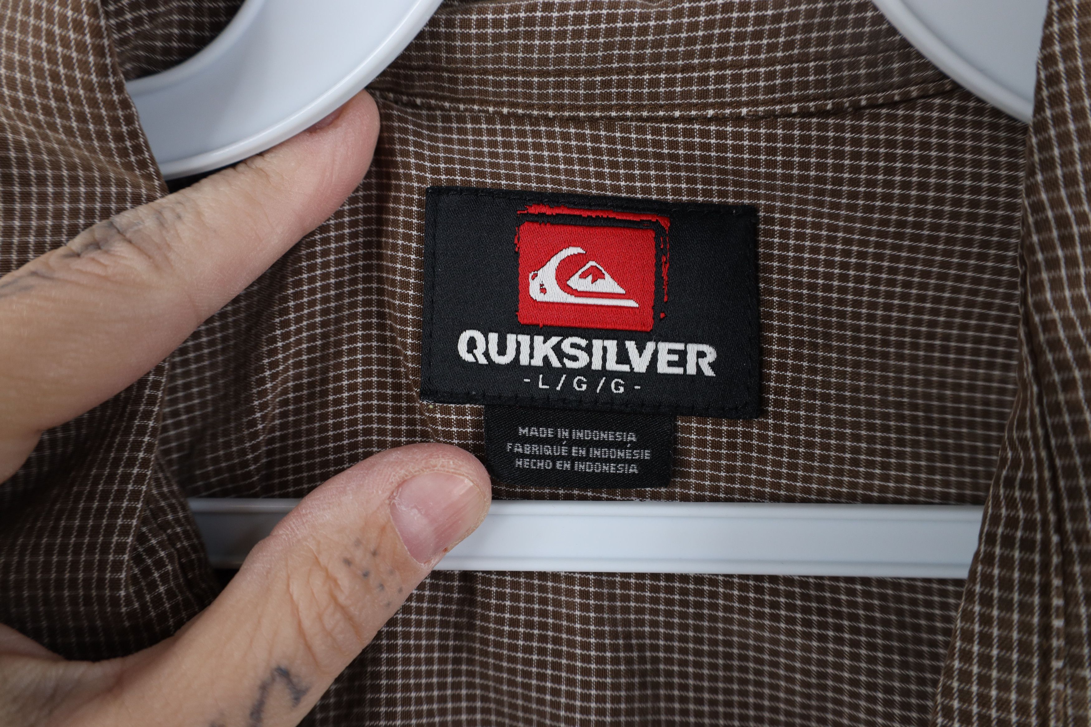 Quiksilver Vintage 90s Y2K Quiksilver Surfing Short Sleeve Button Shirt Size US L / EU 52-54 / 3 - 8 Thumbnail