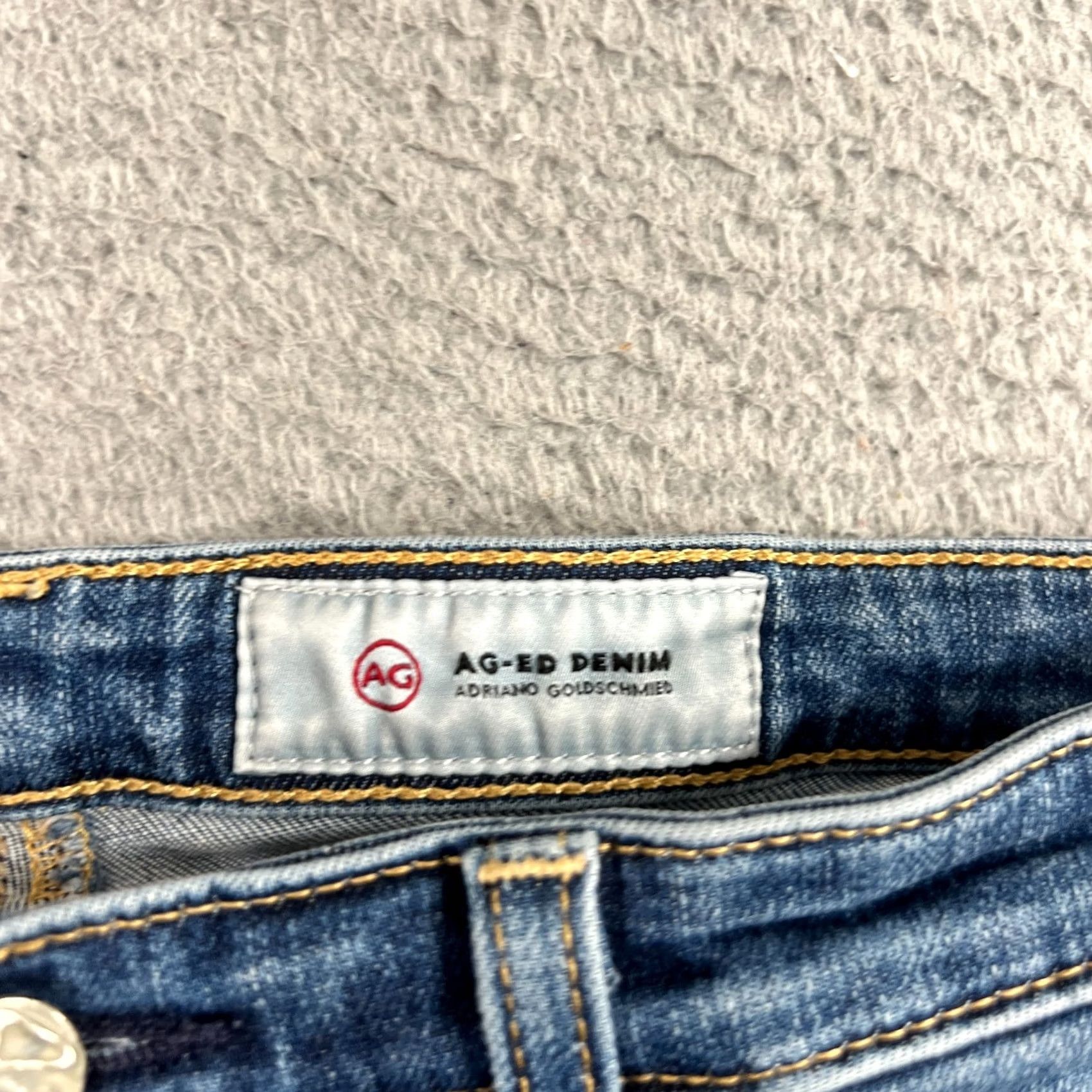Vintage VINTAGE AG Adriano Goldschmied Jeans Bootcut Low Rise Women 28 Blue Denim 5-Pocket Mens Womens (adjust to end gender if applicable) Size 28" / US 6 / IT 42 - 7 Thumbnail