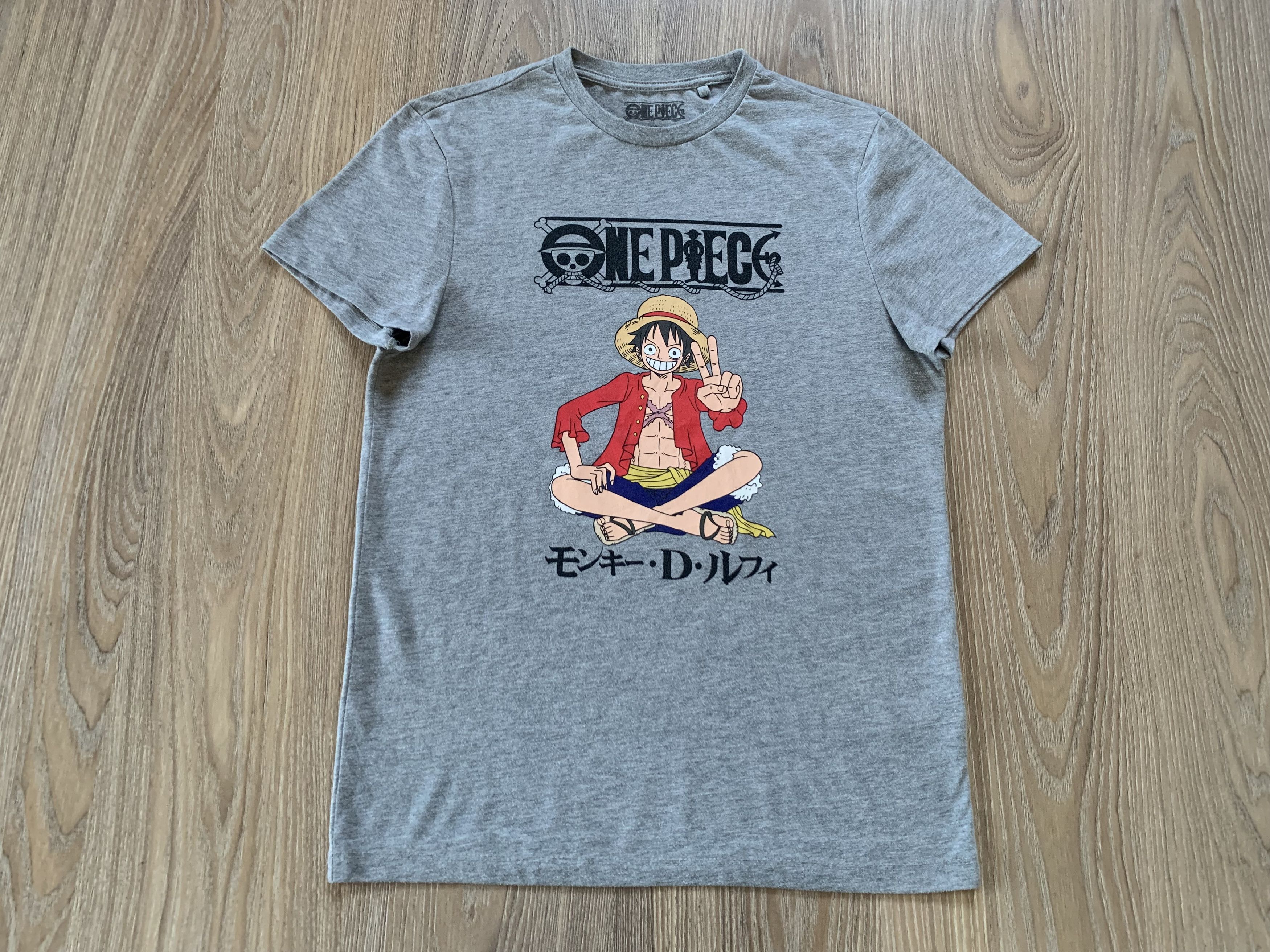 Anime Bioworld Anime One Piece Luffy Sitting T Shirt Size US M / EU 48-50 / 2 - 2 Thumbnail