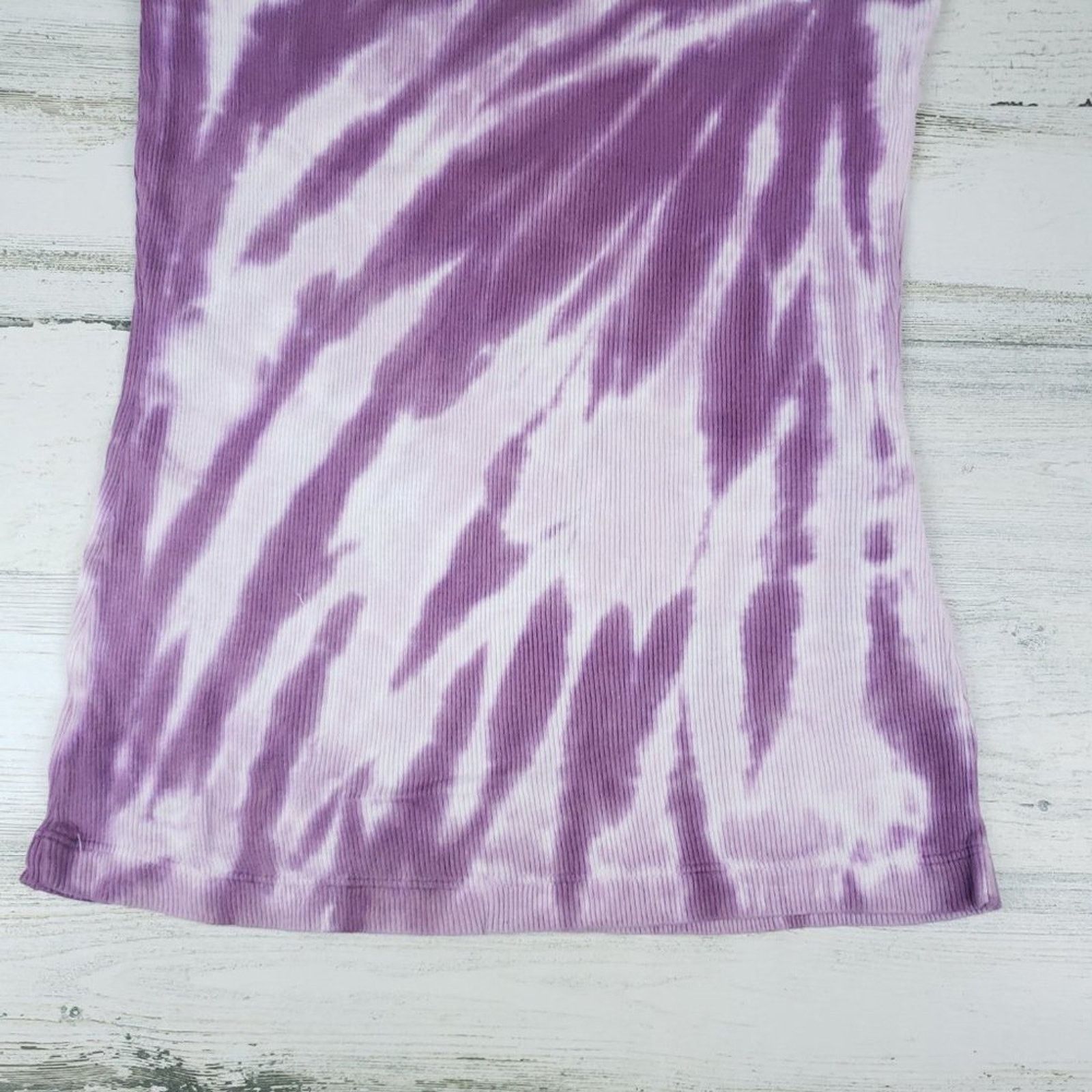 Other NWOT Point Sportswear Ribbed Tie Dye Streak Tank Top Small Size S / US 4 / IT 40 - 4 Thumbnail