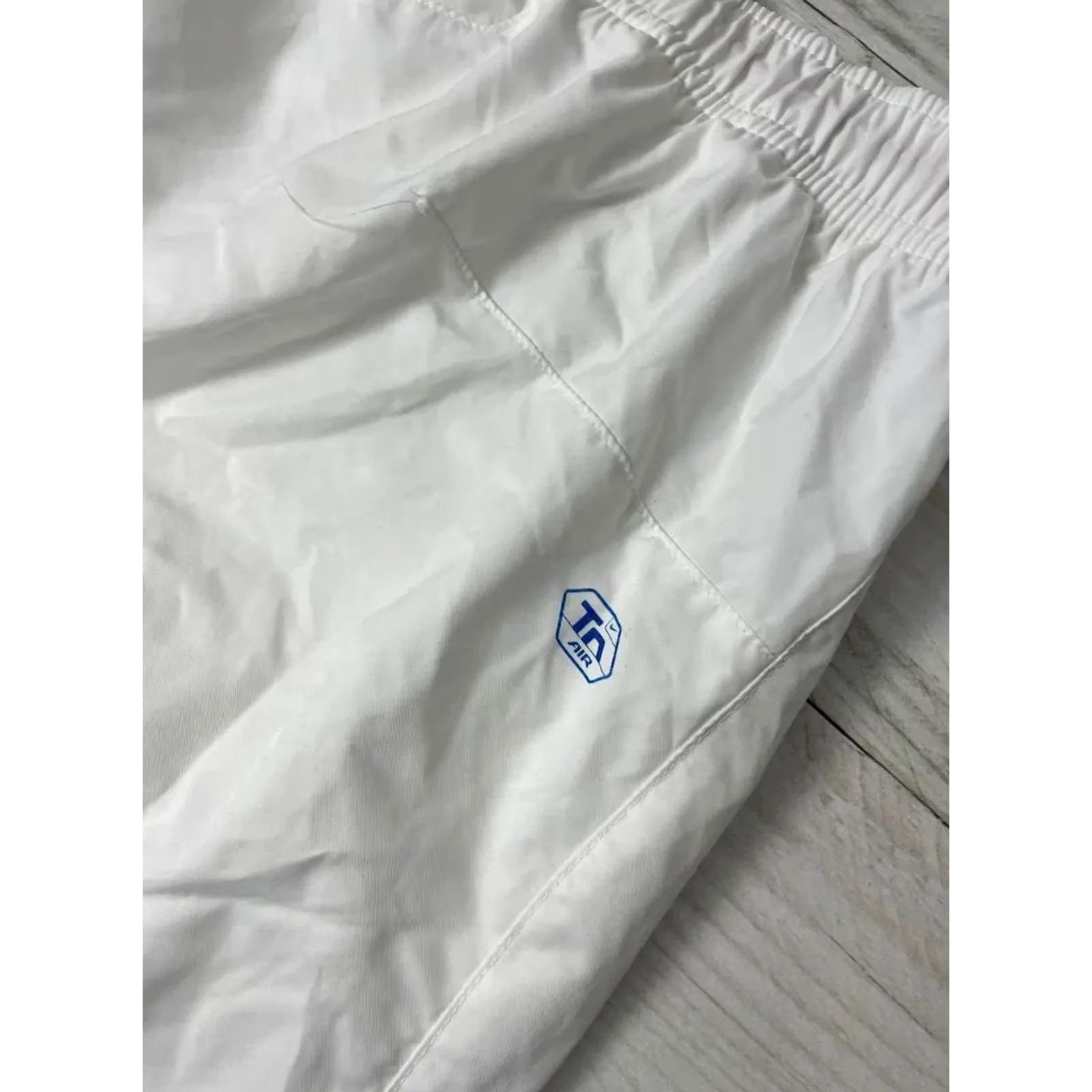 Nike VINTAGE Nike TN Track Pants Mens XL White Nylon Swoosh 00s Vintage Activewear Size US 36 / EU 52 - 4 Thumbnail
