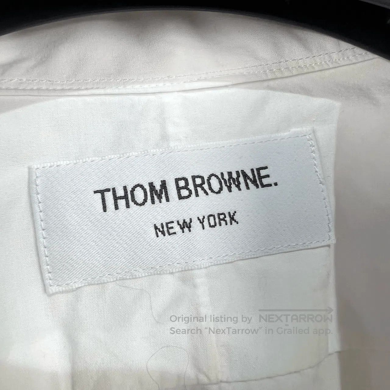 Thom Browne thom browne striped long sleeve shirt. Size US M / EU 48-50 / 2 - 5 Thumbnail