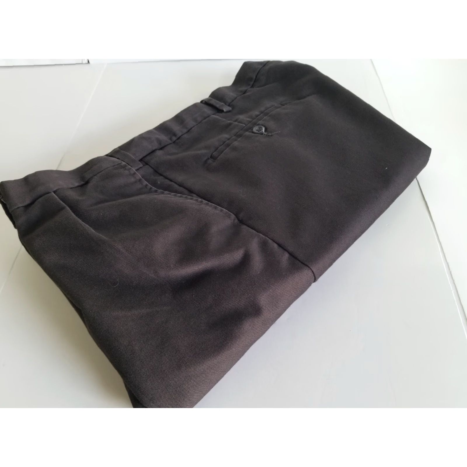 Dockers DOCKERS Pants Mens 40X32 Brown Straight Leg Trousers Classic Fit Size US 40 / EU 56 - 2 Thumbnail