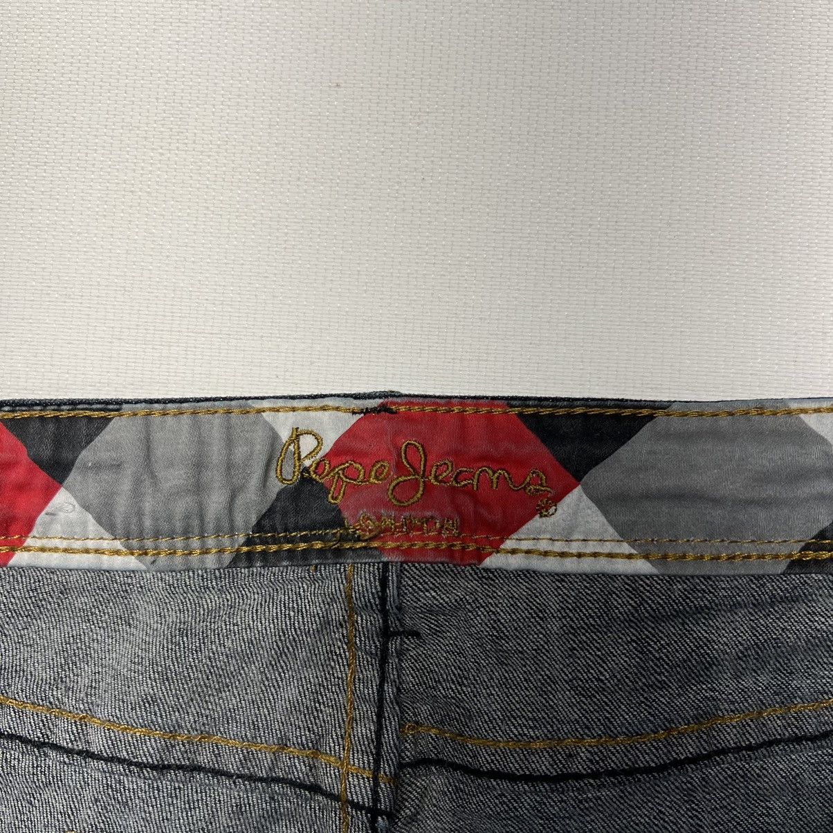 Pepe Jeans × Vintage VTG Pepe Jeans Blue Flared Bootcut London Pocket Patch Y2K Size 34" / US 12 / IT 48 - 10 Thumbnail