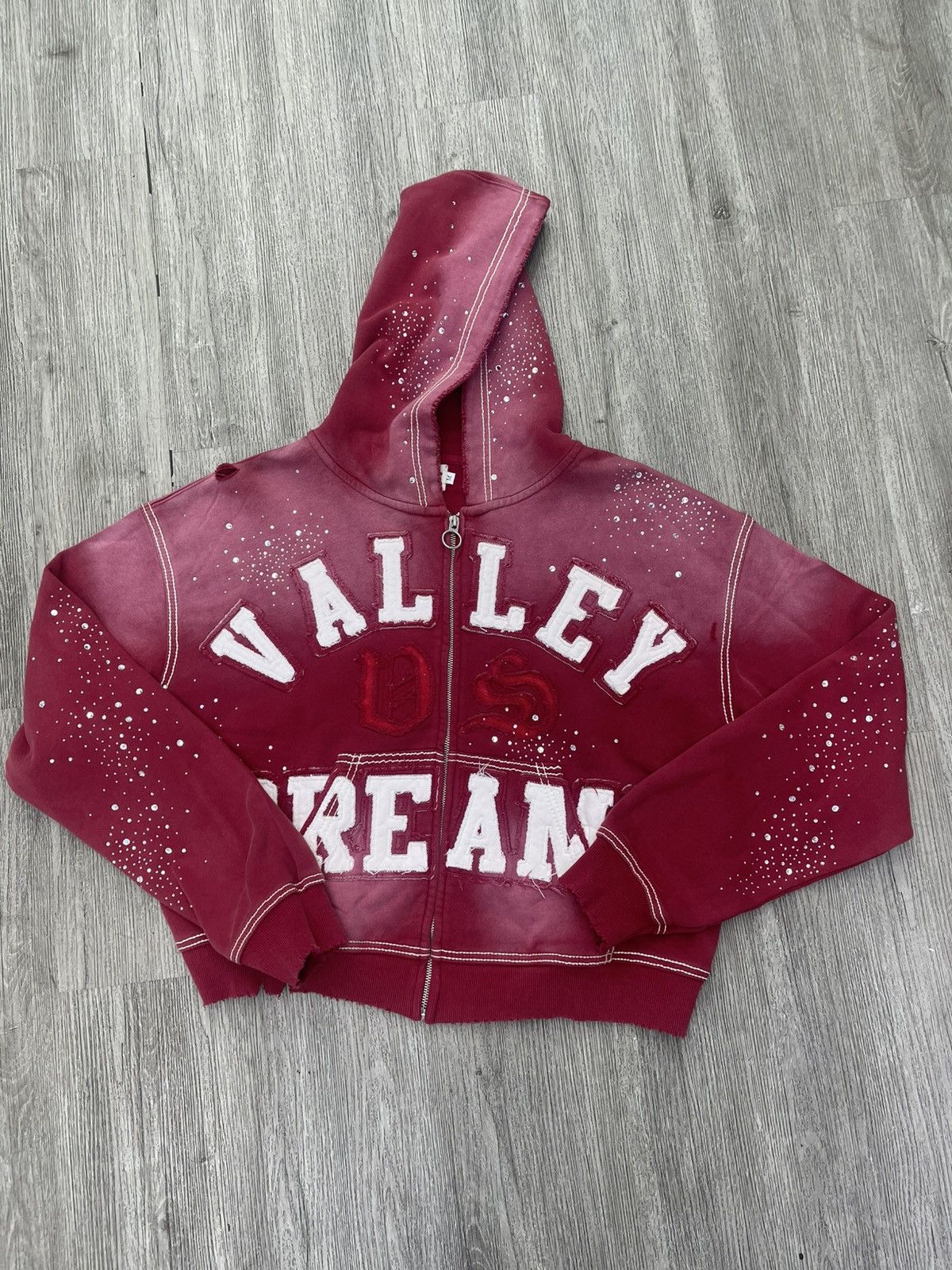Vale Vale Clasico zip up hoodie Red Size US M / EU 48-50 / 2 - 1 Thumbnail