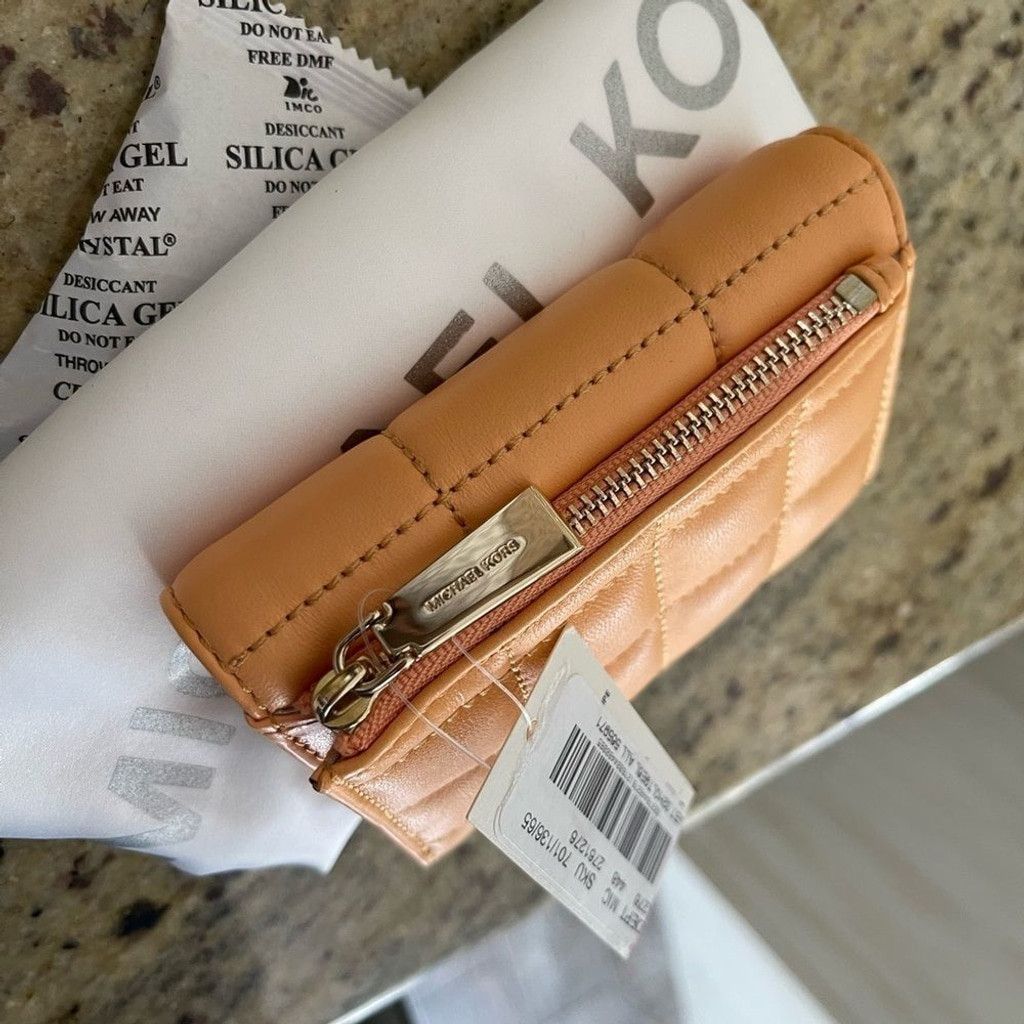 Michael Kors New Mk medium trifold wallet Size ONE SIZE - 6 Thumbnail