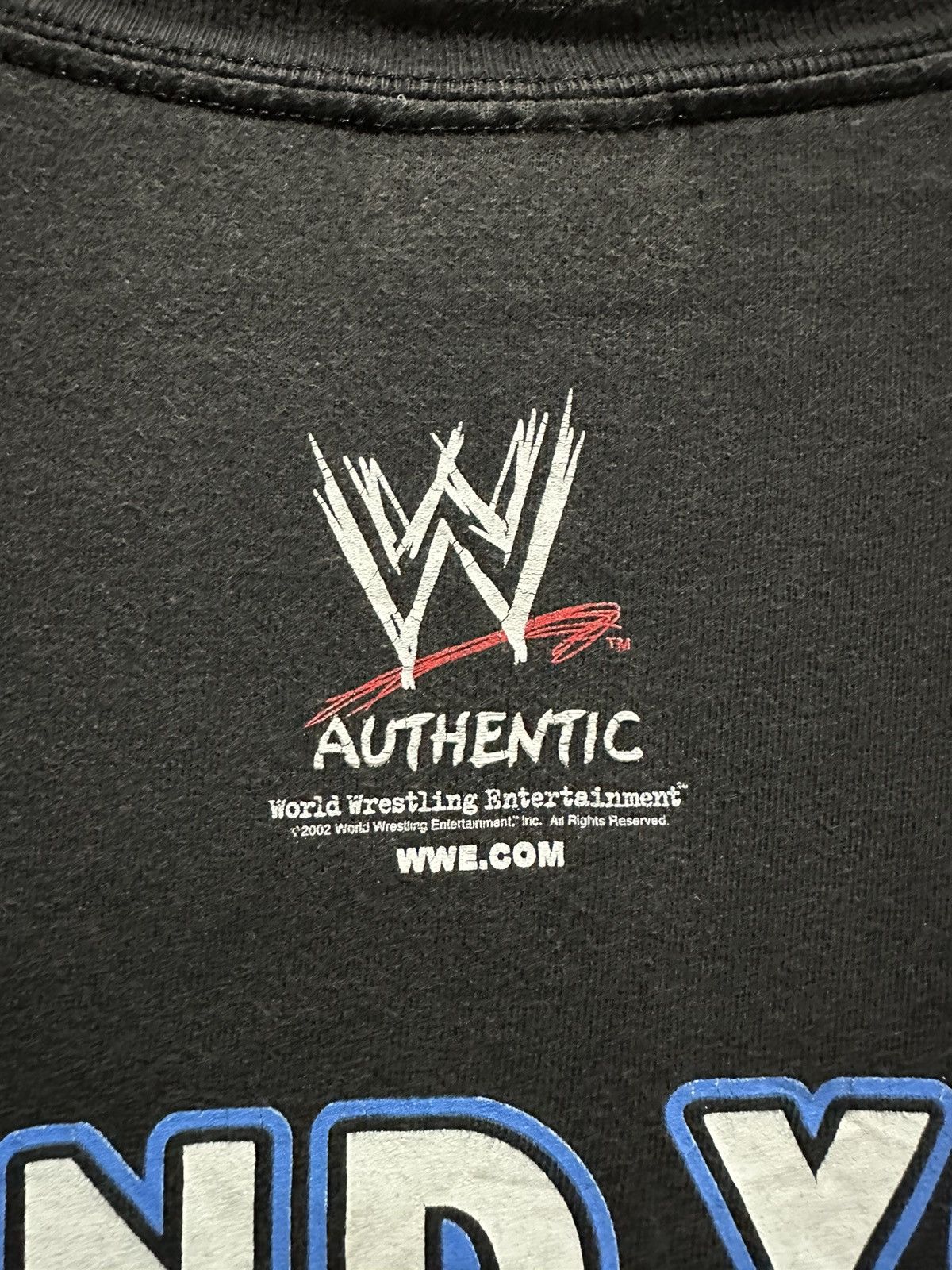 Vintage Vintage King Of The World Wrestling Faded Tee Size US XXL / EU 58 / 5 - 8 Thumbnail