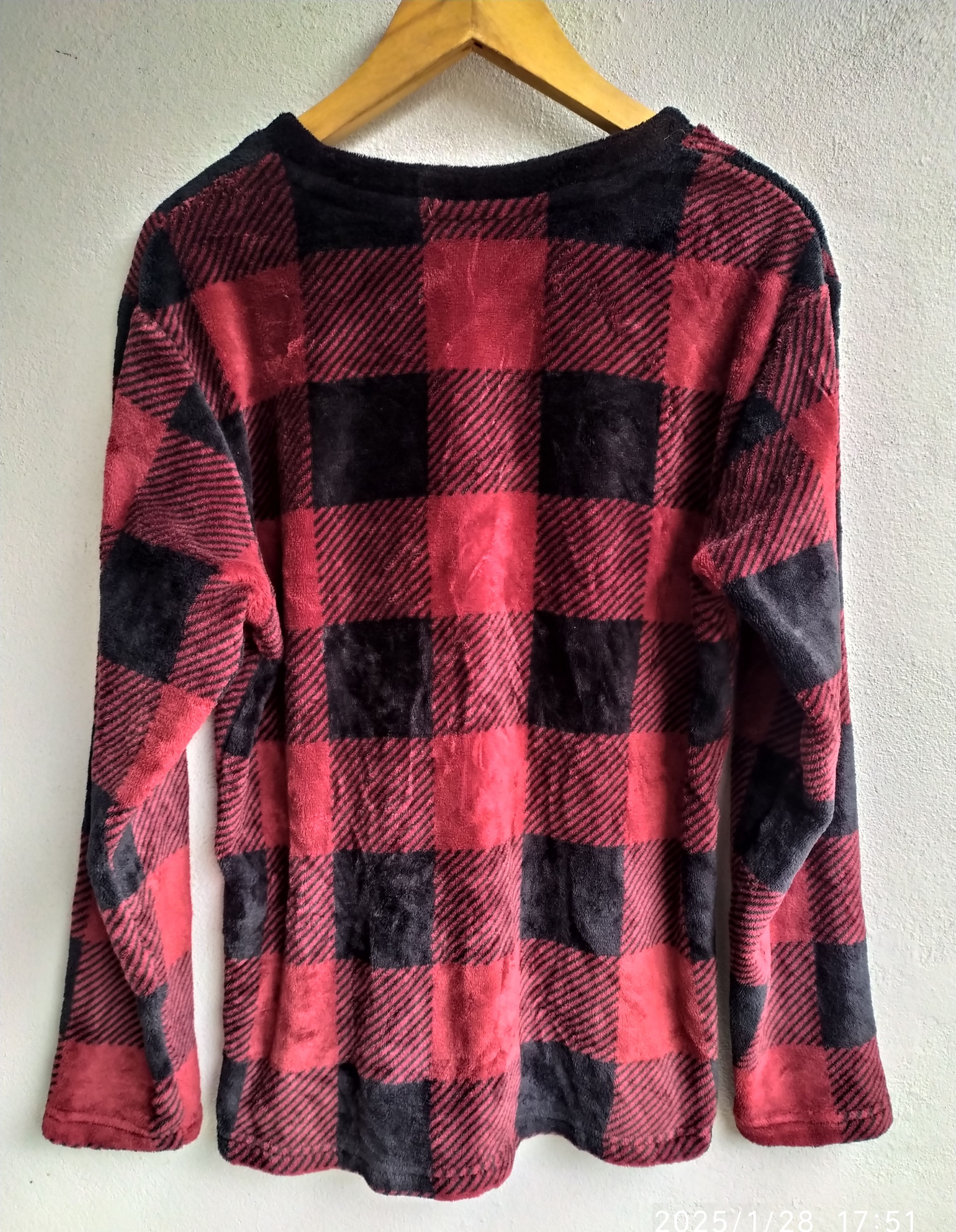 If Six Was Nine × Japanese Brand Japanese GU Fleece Long Sleeve Shirt Size US L / EU 52-54 / 3 - 2 Thumbnail