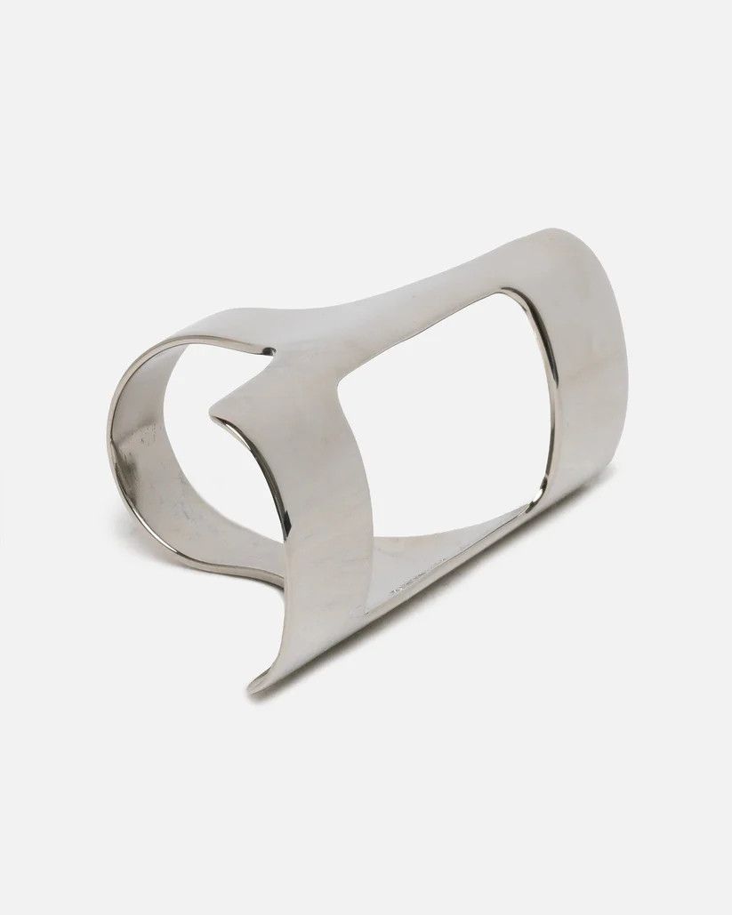 Vetements o1s1v1r1oon0925 Size: Medium/ Lighter Holder Ring in Silver Size ONE SIZE - 3 Thumbnail