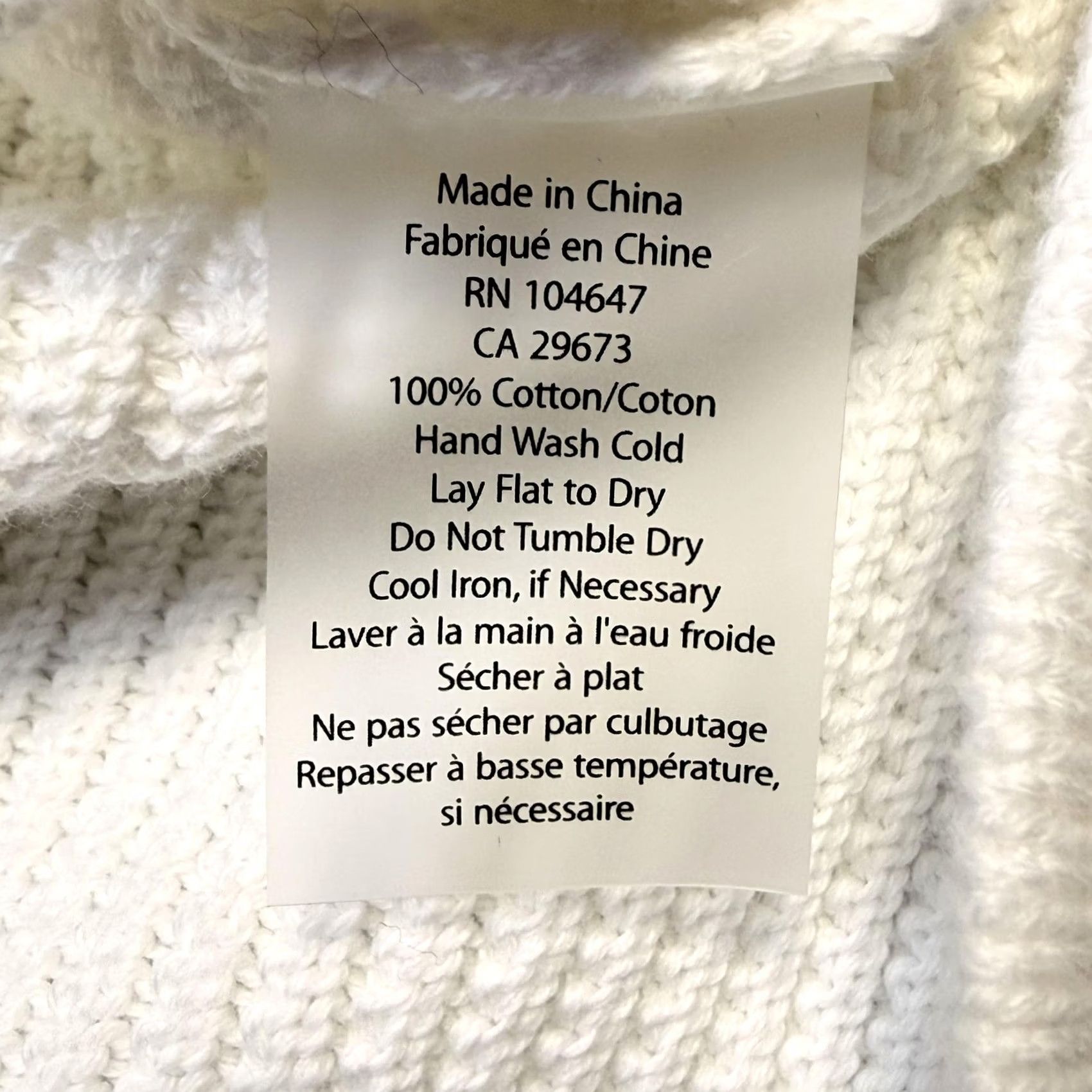 Vintage Kinross Womens Sweater Knit Crewneck Raglan White Chevron Geometric Cotton Pullover S Small Knit Slim-Cut Casual Size S / US 4 / IT 40 - 6 Thumbnail