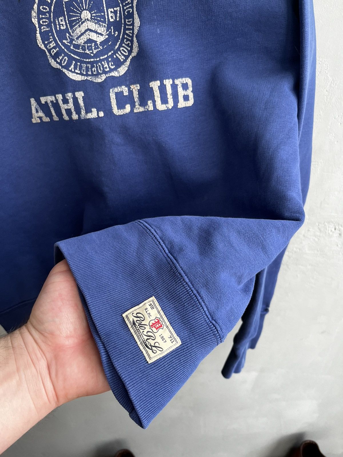 Polo Ralph Lauren × Ralph Lauren × Vintage Ralph Lauren Athletic club sweatshirt vintage Size US XL / EU 56 / 4 - 10 Thumbnail