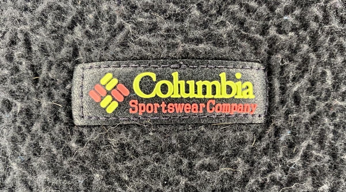 Columbia Columbia Fleece Jacket Full Zip Black Purple Neon Radial Size XL / US 12-14 / IT 48-50 - 2 Thumbnail