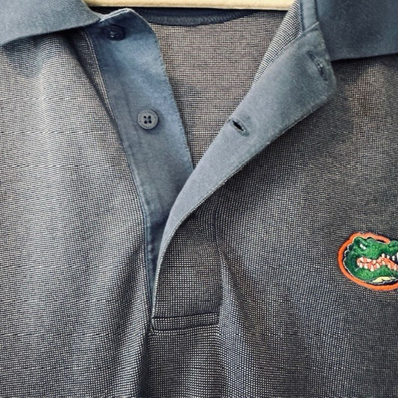 Cutter & Buck Cutter & Buck CB DryTec, Blue XXL Polo Florida Gators Champs Size US XXL / EU 58 / 5 - 4 Thumbnail