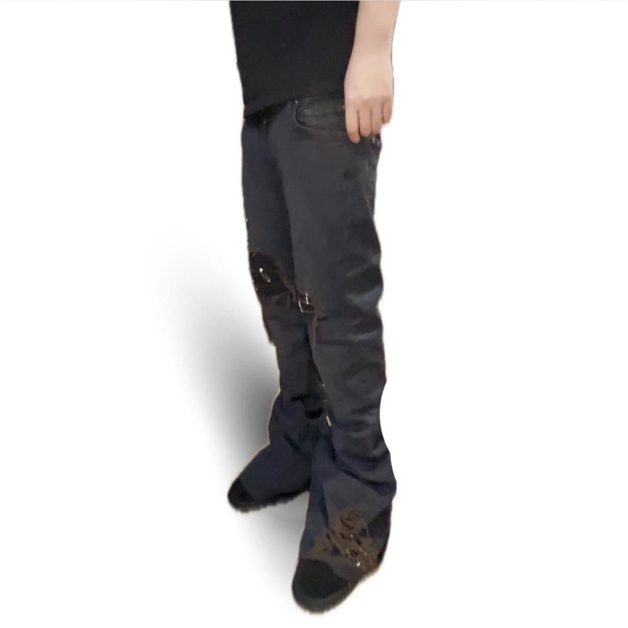 Other Flared Pants in dark brown denim Size US 36 / EU 52 - 4 Thumbnail