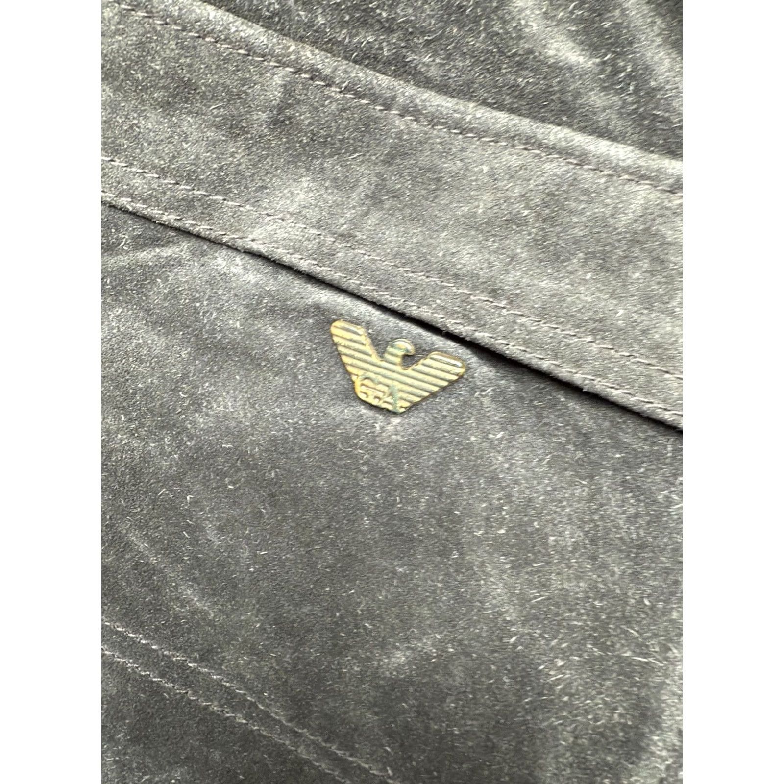 Giorgio Armani VINTAGE Giorgio Armani Milano Suede Carpenter Jeans Pants Men 38X35 Blue Car pen ter Jeans Mens 38x35 Suede Carpenter Armani Milano Jeans Mens Blue Size US 38 / EU 54 - 6 Thumbnail
