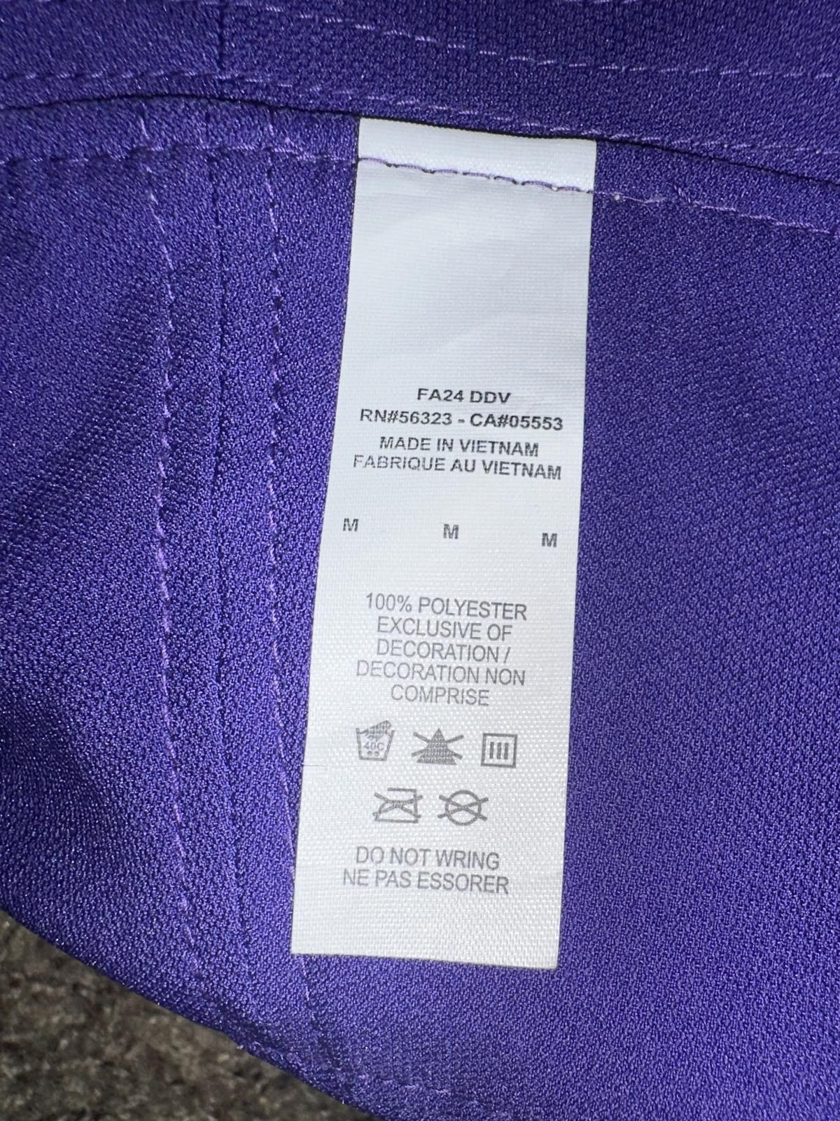 Nike Nike Tennis Wimbledon White Splatter Purple Reversible Bucket Hat Size ONE SIZE - 9 Thumbnail