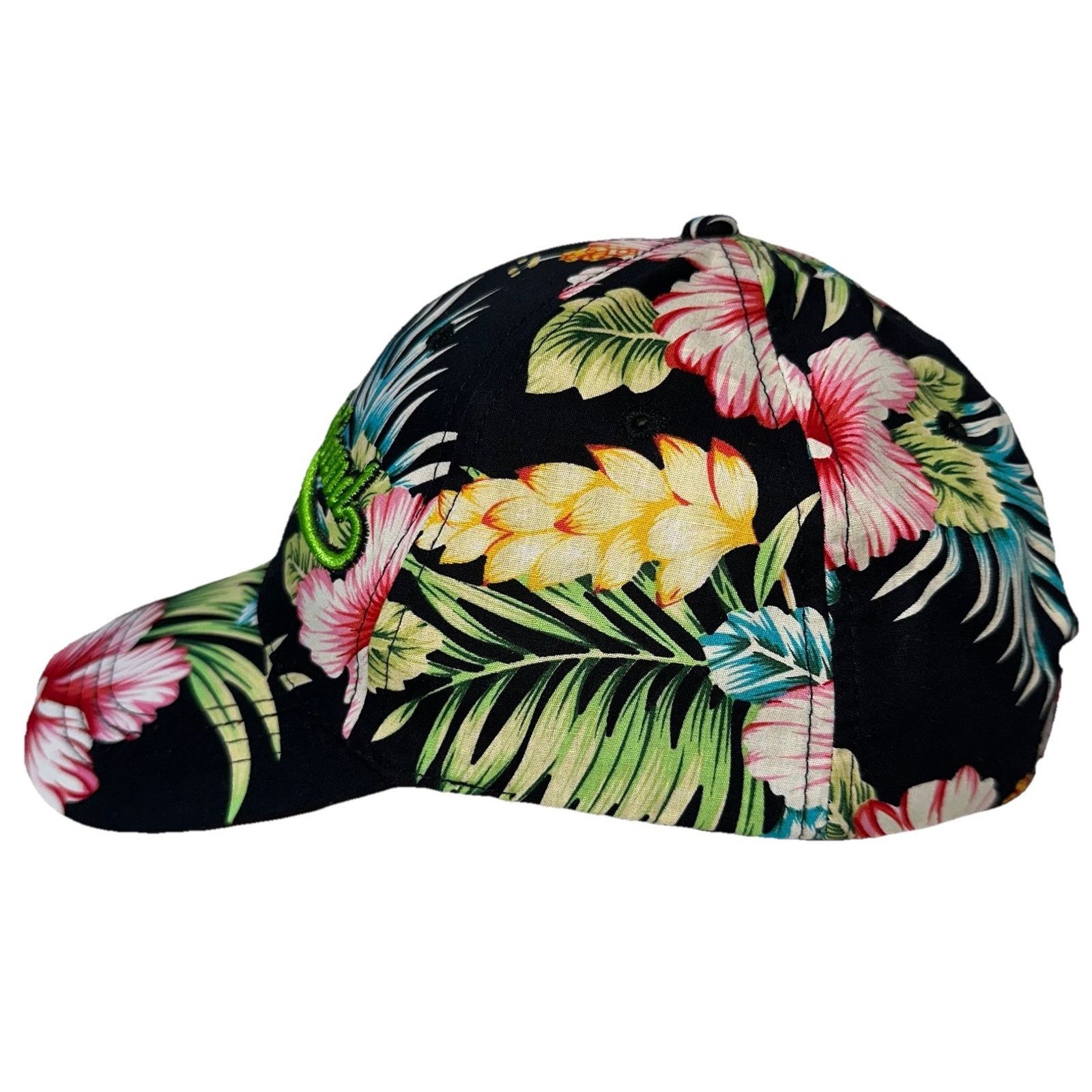 Other New Galveston Island Tx Embroidered Tropical StrapBack Hat Size ONE SIZE - 2 Thumbnail