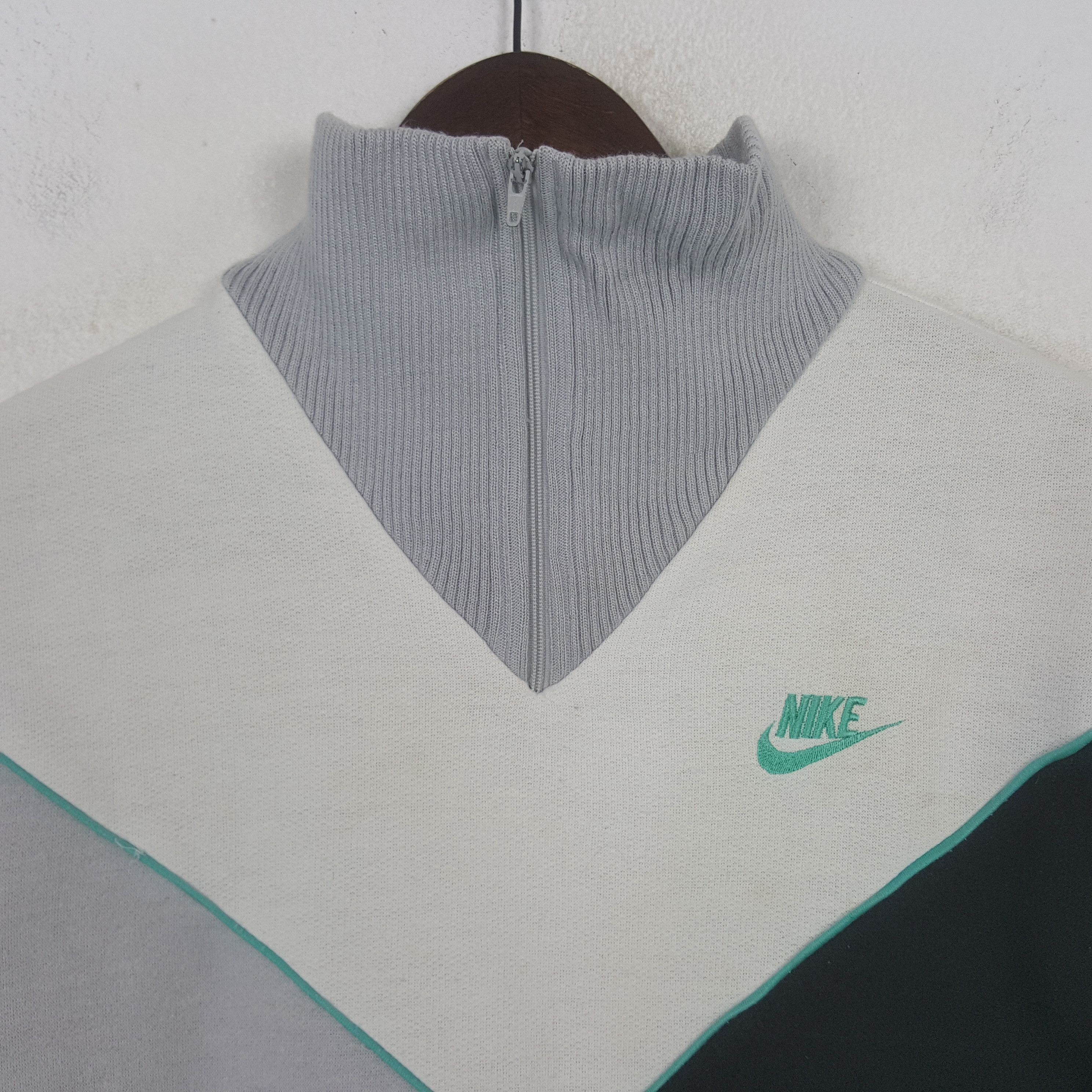 Nike Vintage NIKE Half Zipper Sweatshirt Size S / US 4 / IT 40 - 2 Thumbnail