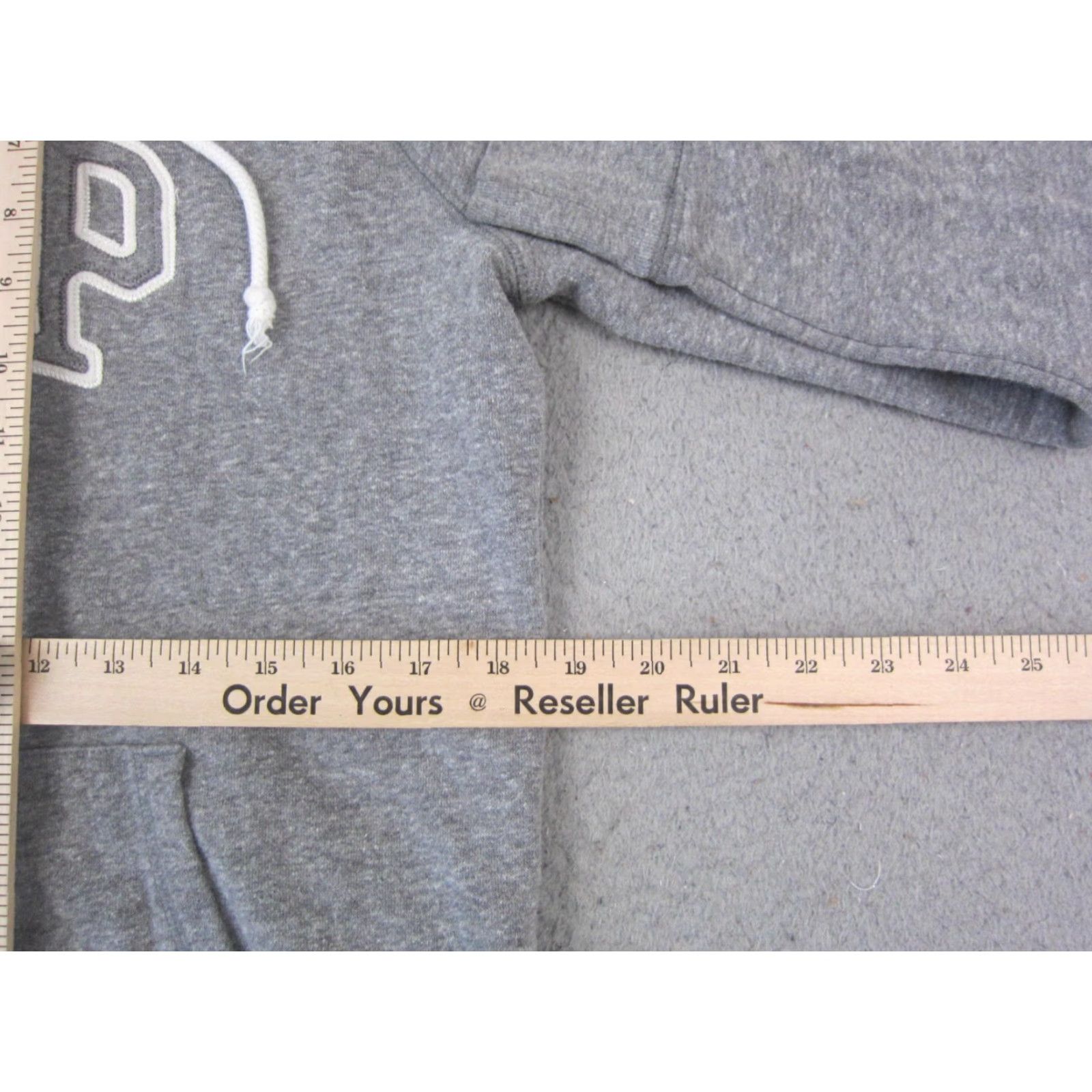 Gap GAP Hoodie Womens L Gray Logo Full Zip Fleece Sweatshirt Size L / US 10 / IT 46 - 7 Thumbnail