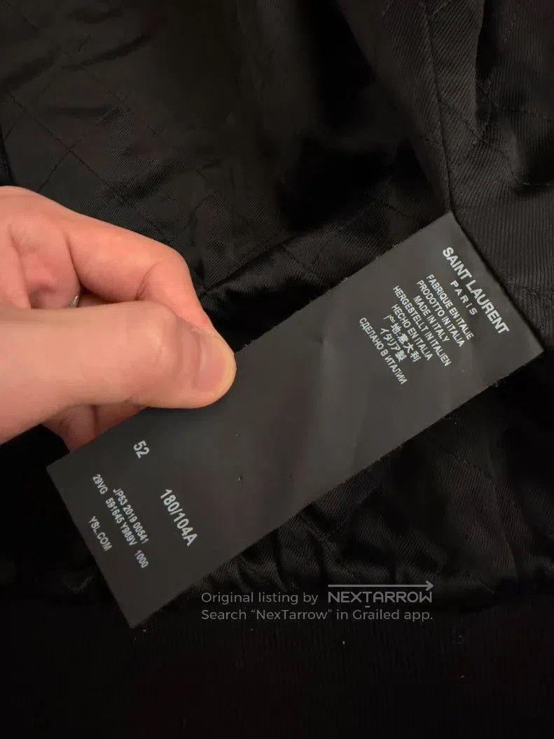 Saint Laurent Paris Saint Laurent Paris Heavy Duty Quilted Wool Collar Jacket Size US L / EU 52-54 / 3 - 6 Thumbnail